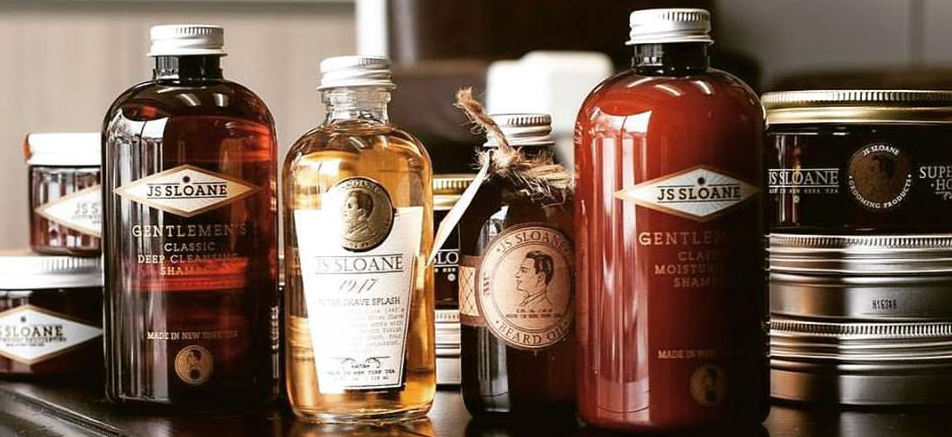 JS Sloane men's grooming products