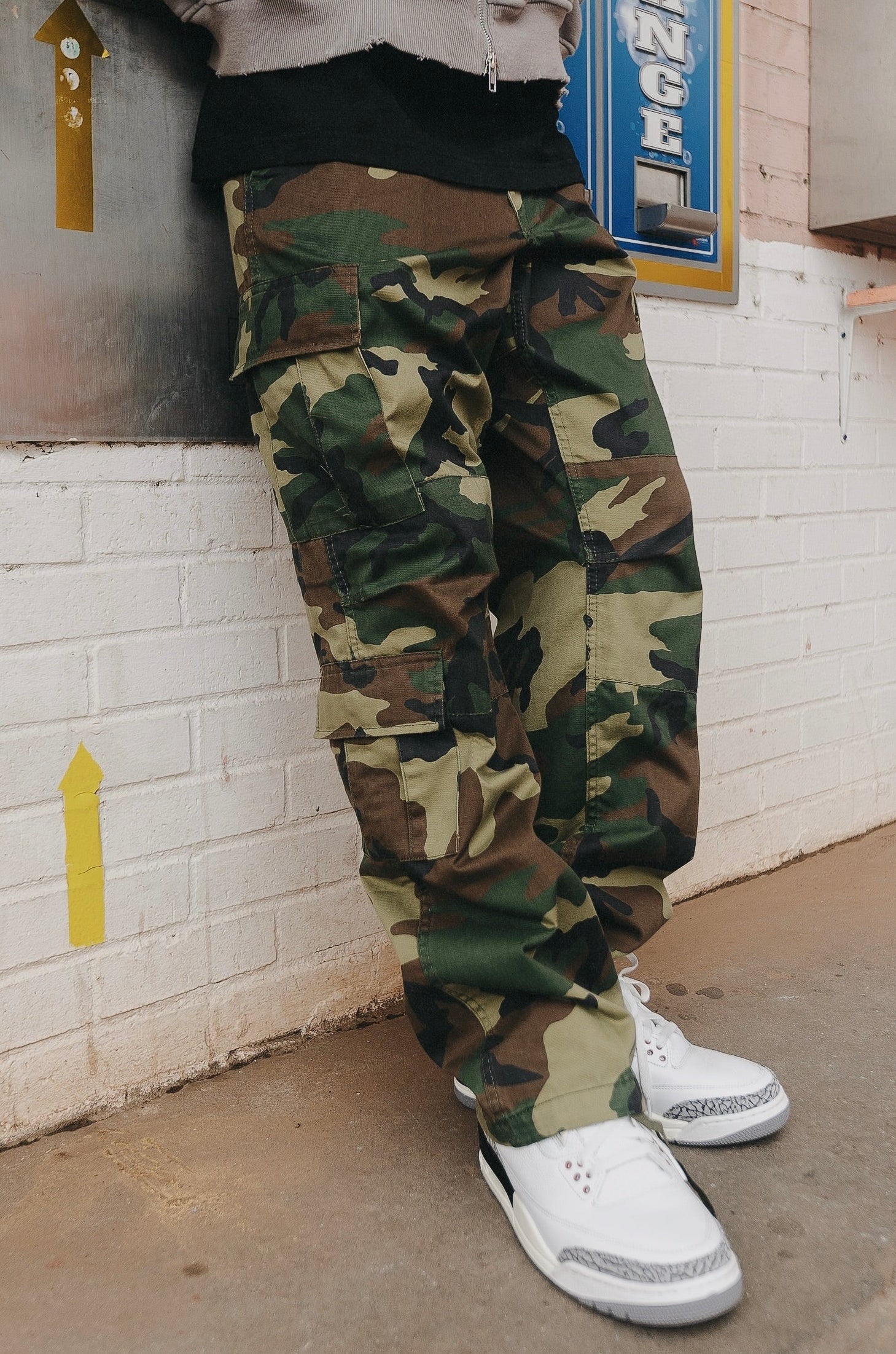 Vintage Cargo Fatigue Pants