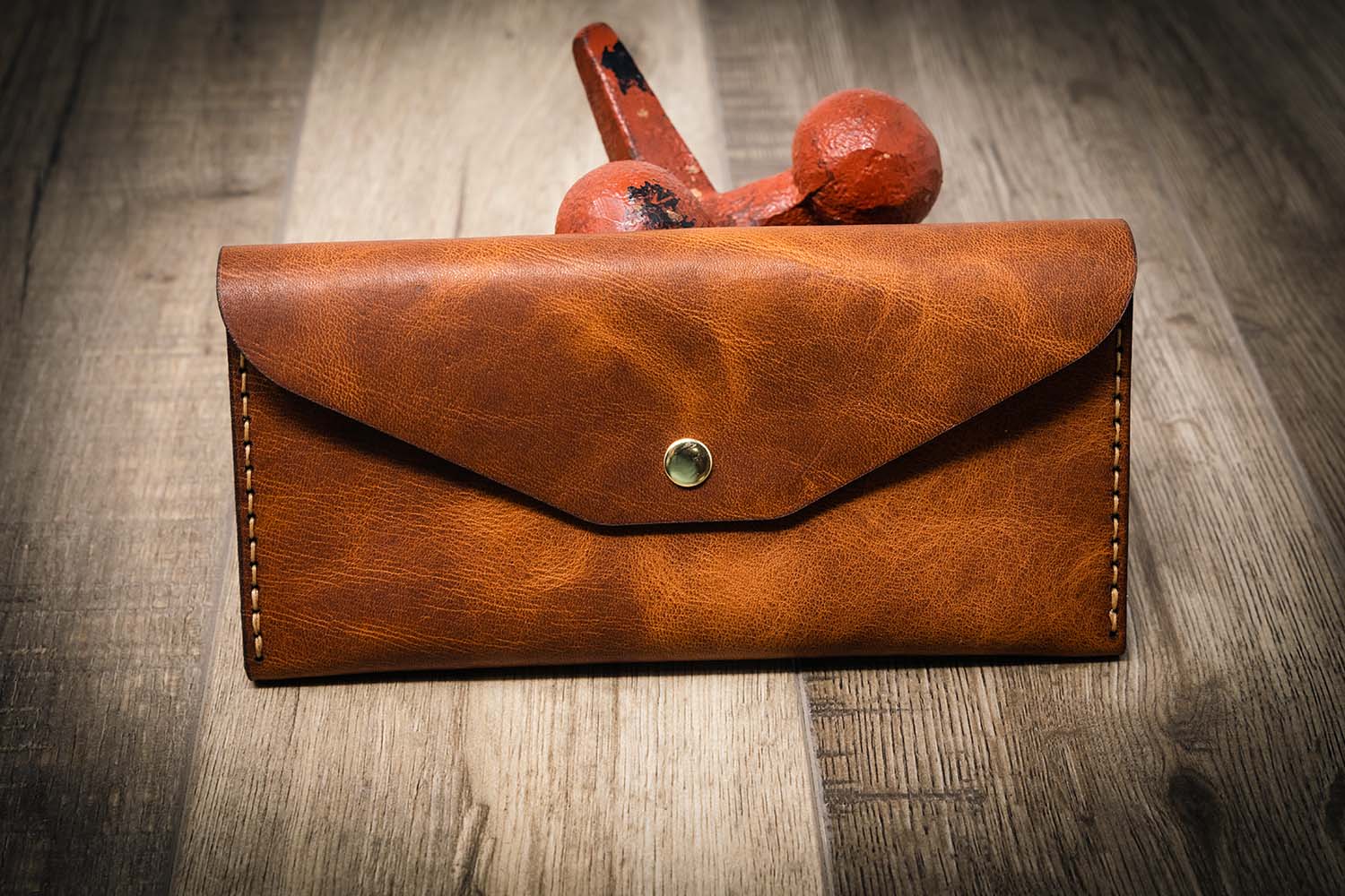 Sugar Land Clutch Women's Wallet - Chestnut Brown