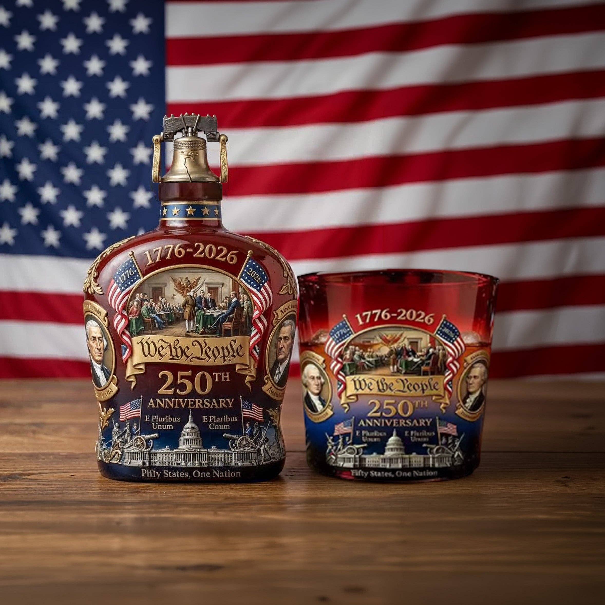 I Love My Freedom - 250th Anniversary Drink Set - 4717
