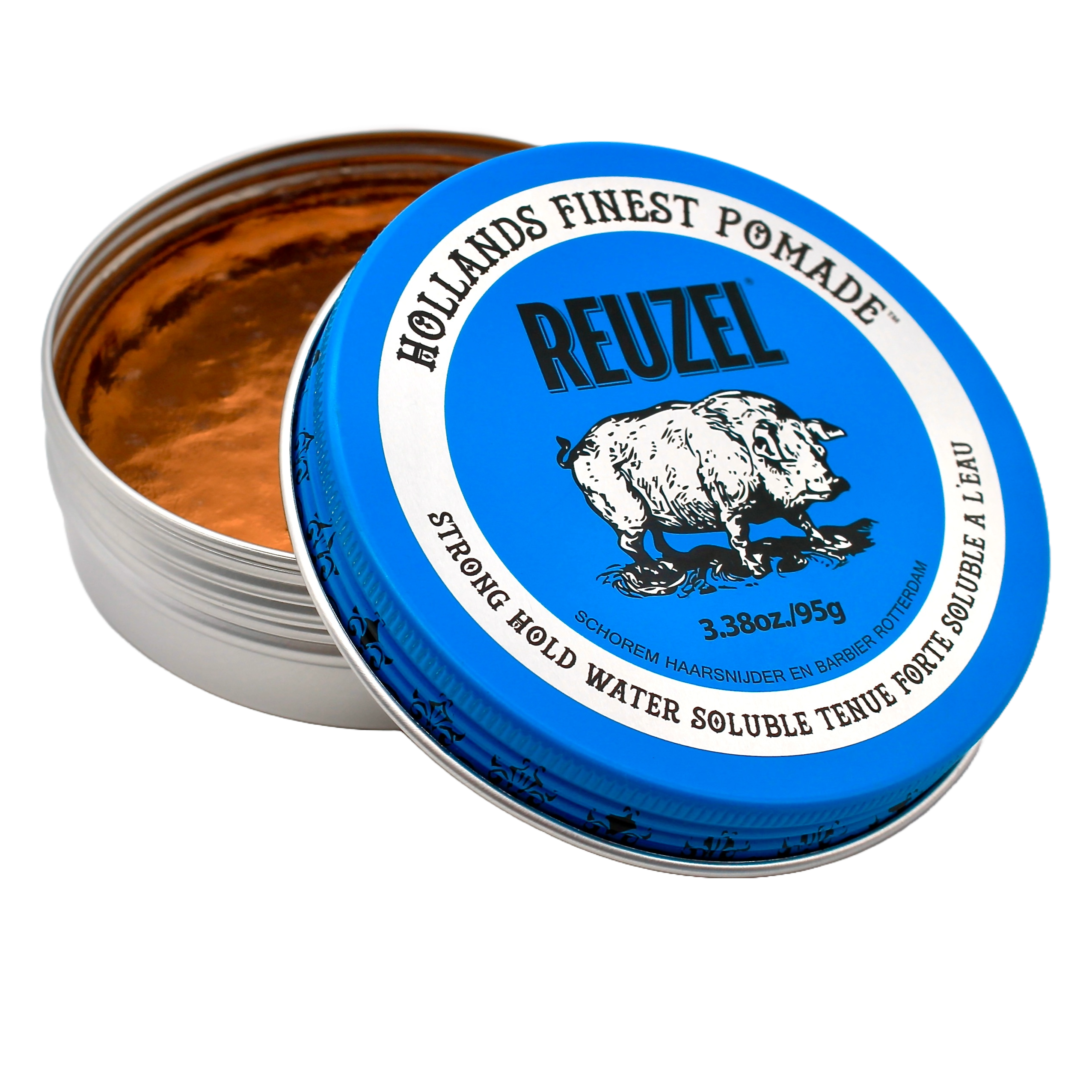 Reuzel Blue Strong Hold High Shine Water Soluble Pomade