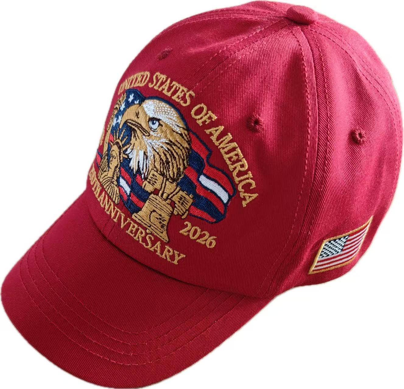 I Love My Freedom - United States - 250th Anniversary Red Hat - 4477