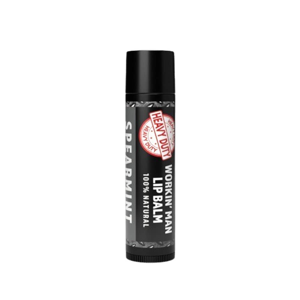 Seriously Shea Workin' Man Lip Balm Spearmint 100% Natural