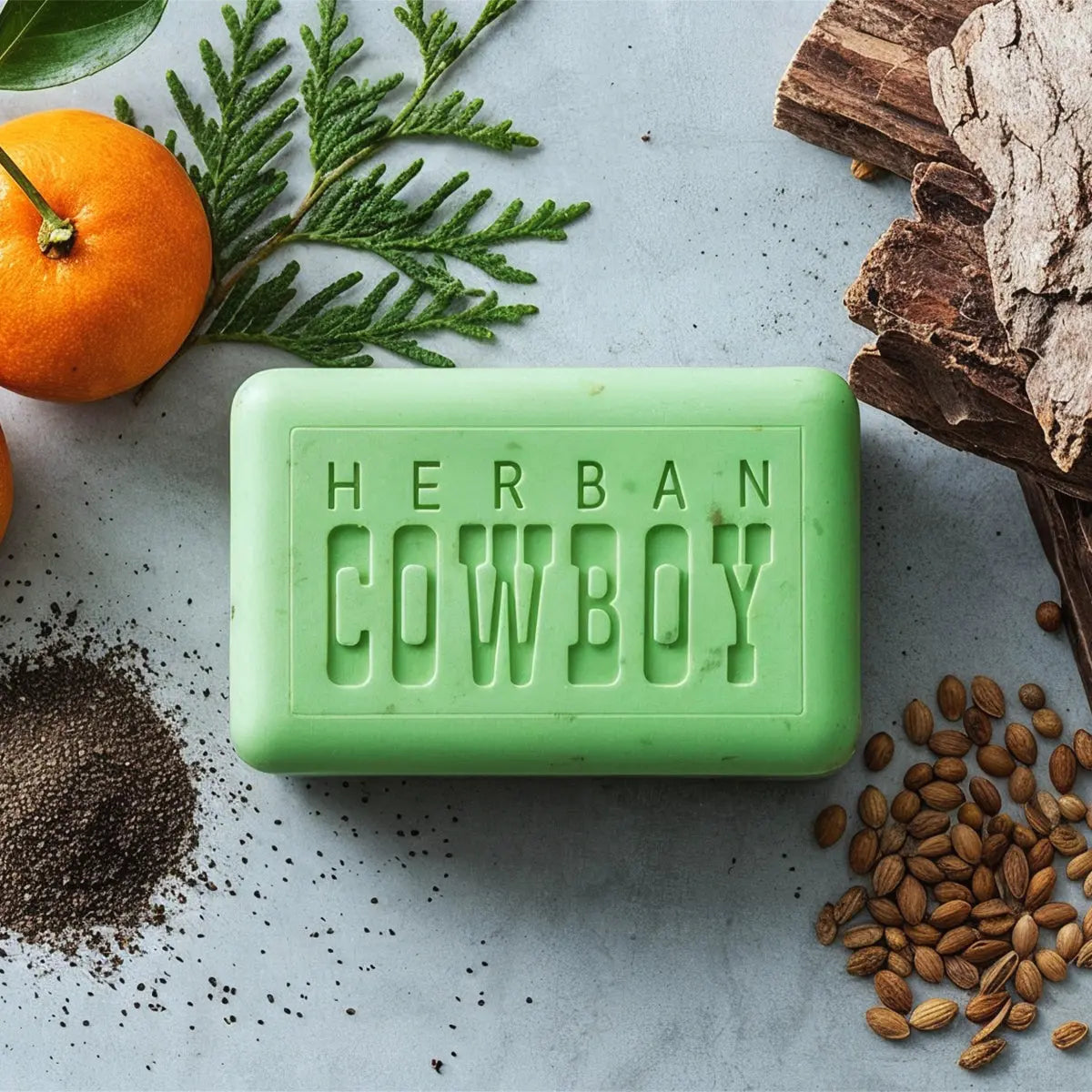 Herban Cowboy Forest Bar Soap