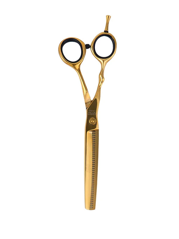 Percu Fantastica Line Professional Thinning Shears 6.5'' Assorted Colors gold