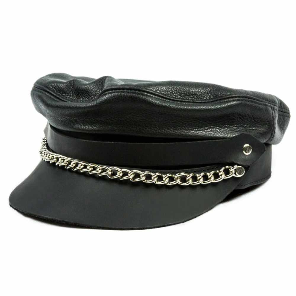 Flat Top Biker Cap