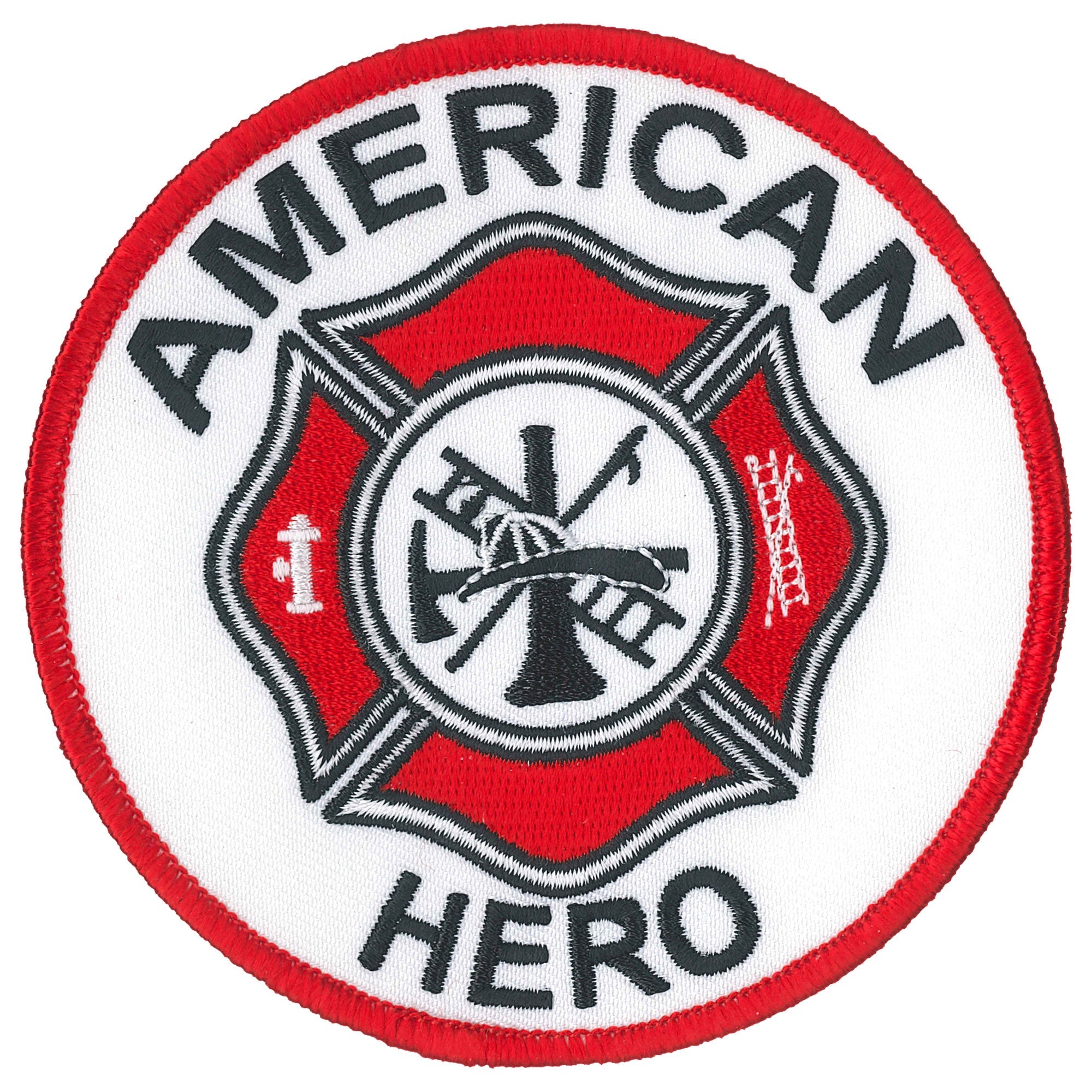 American Hero Fire Fighter Patch
