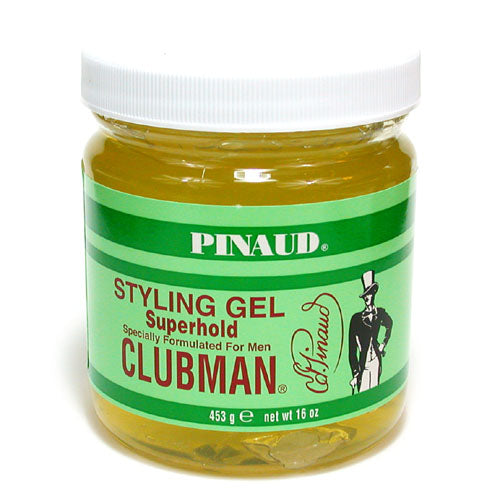 Clubman Superhold Styling Gel, 16 oz
