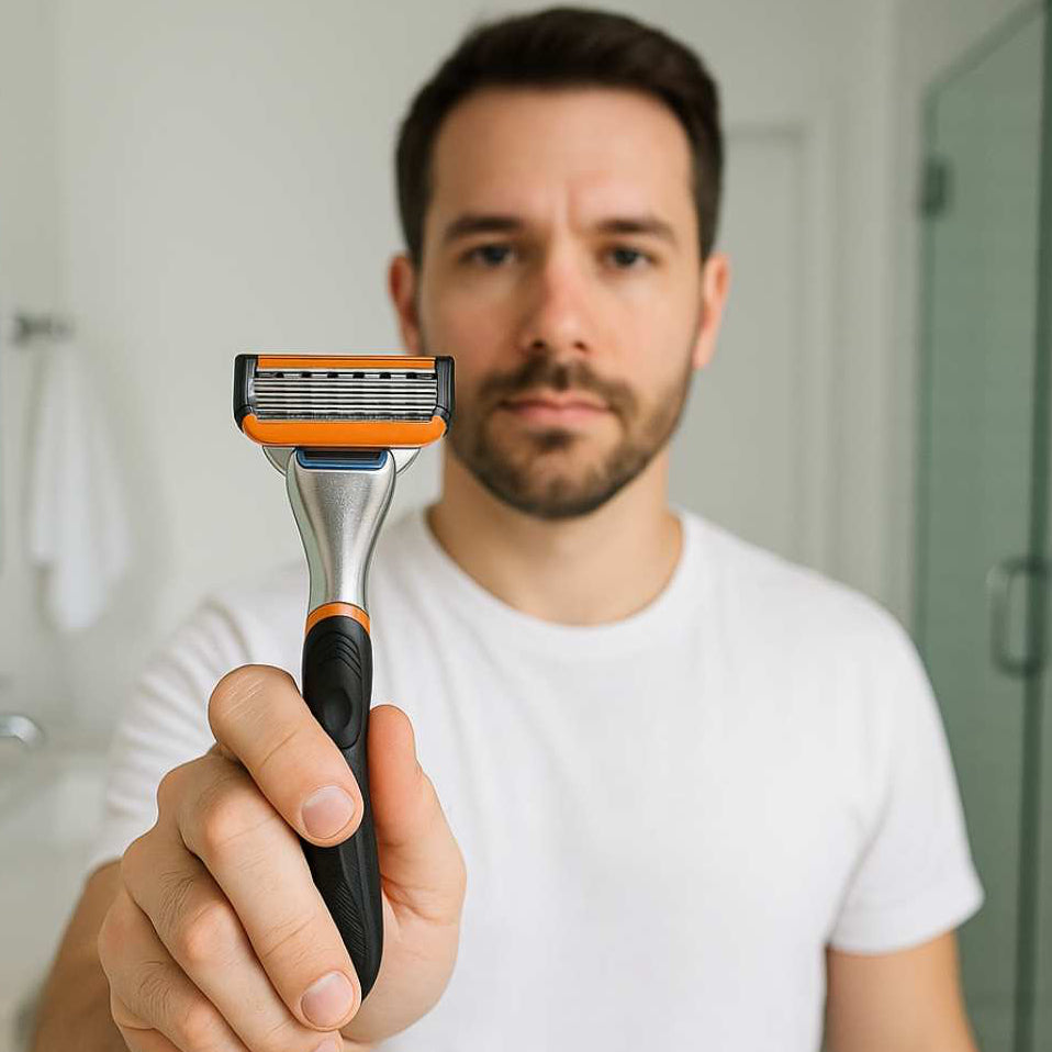 Cartridge Razor Handle