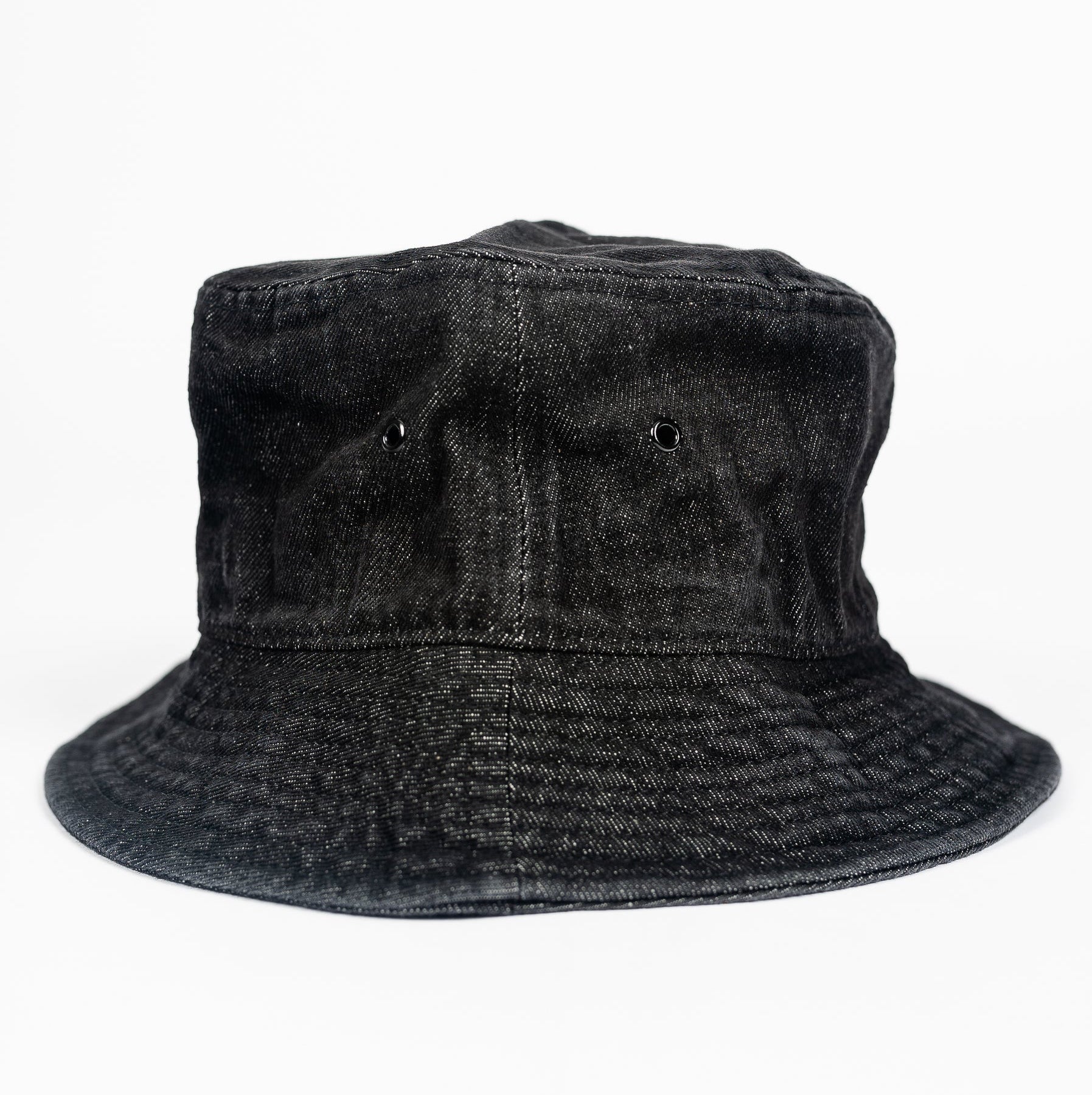 Denim Bucket Hat Black