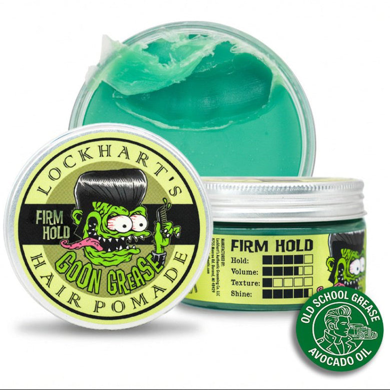 Oill Based Goon Grease Firm Hold High Shine Hair Pomade