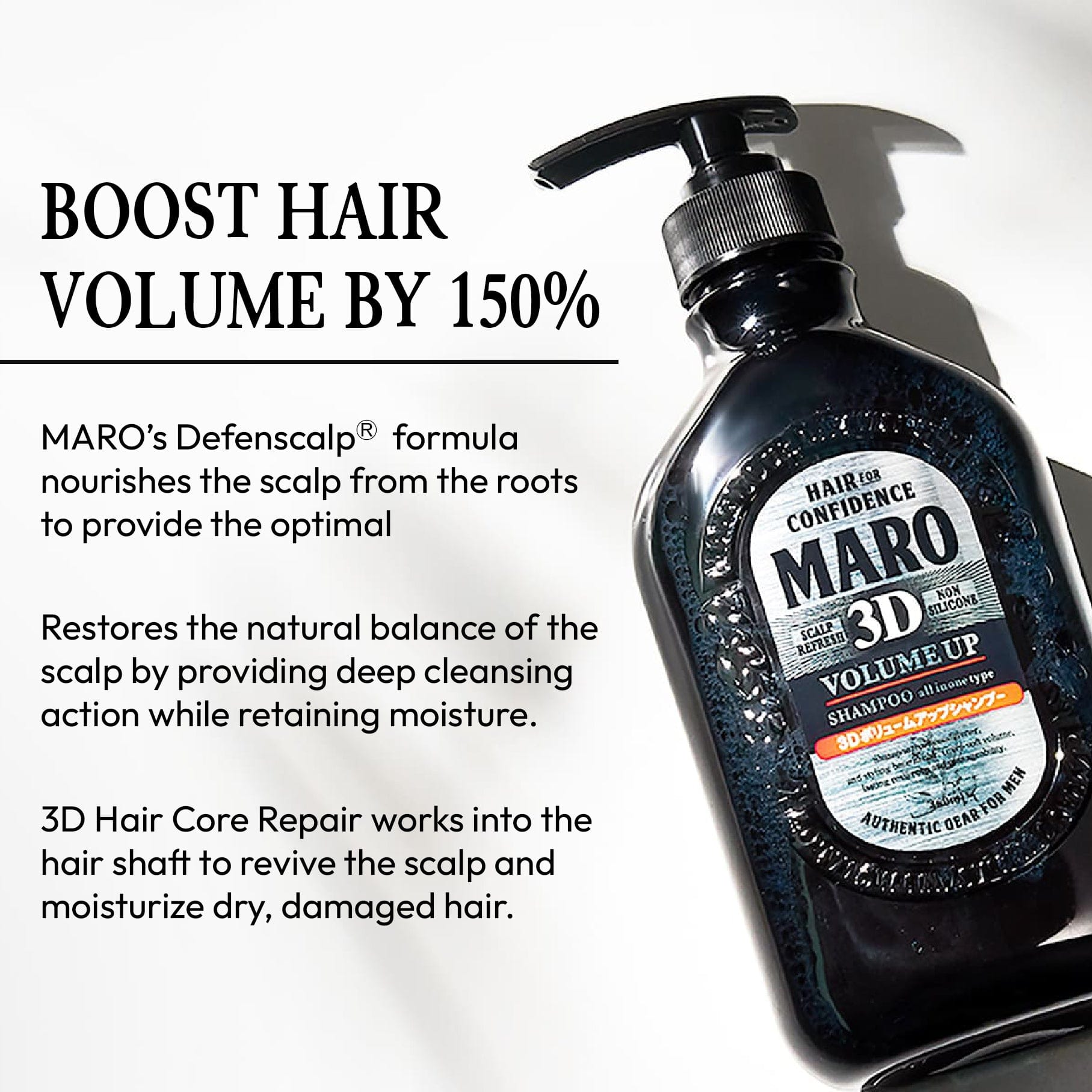 MARO 3D Volume & Hair Thickening Set