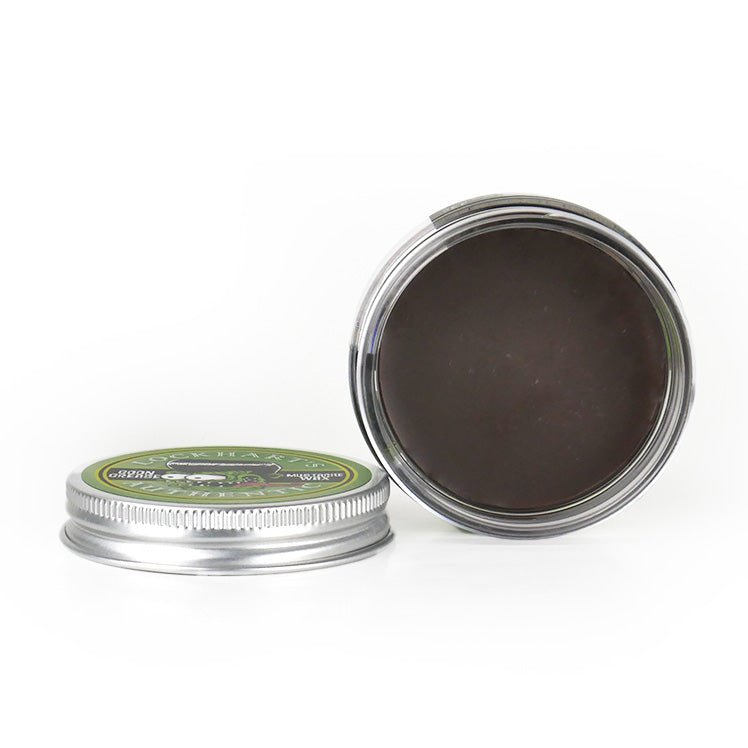 Lockhart's Goon Grease Heavy Mustache Wax in brown