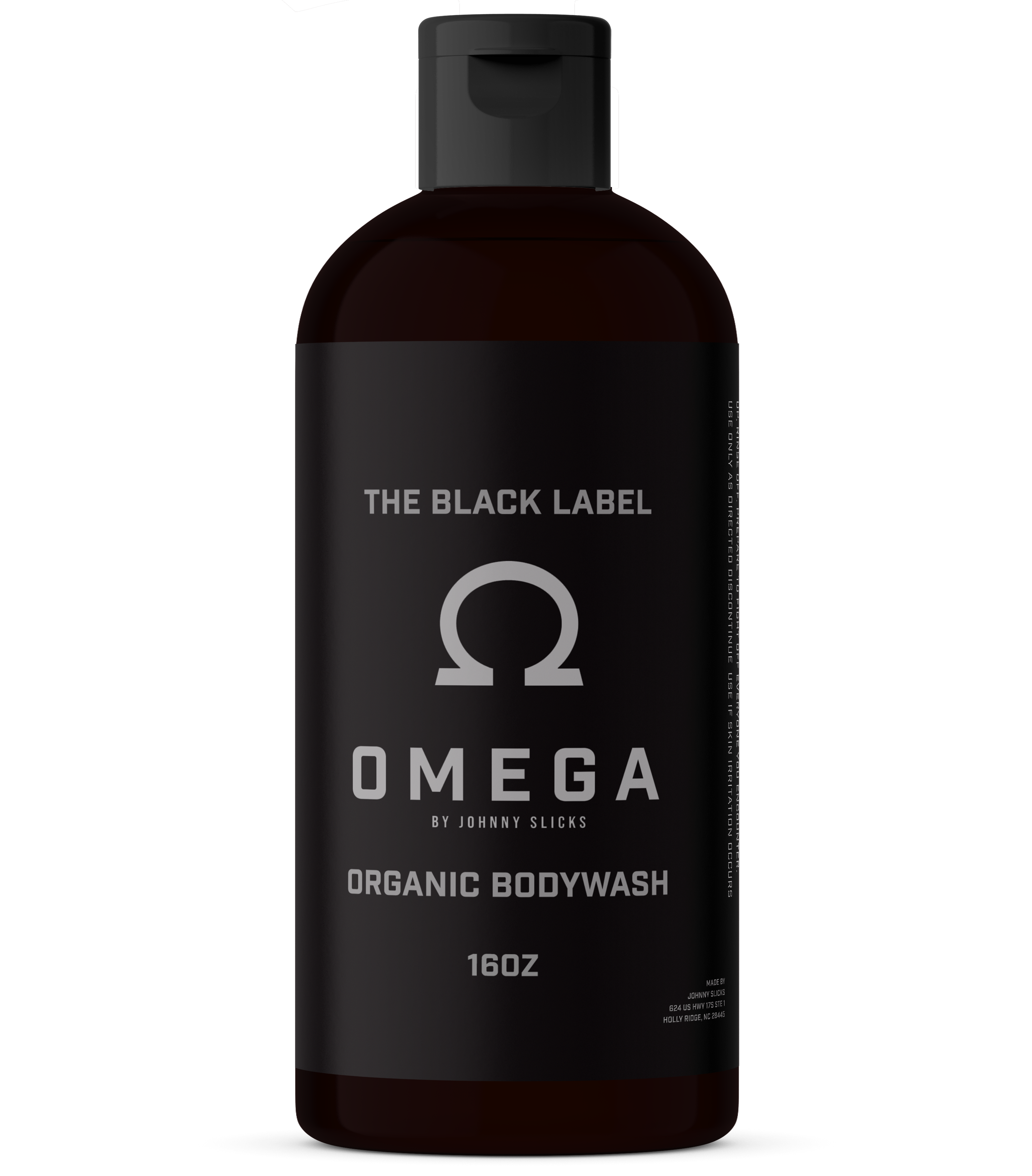 Omega Body Wash - The Black Label by Johnny Slicks