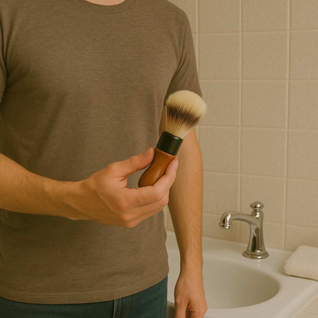 Rosewood Shaving Brush