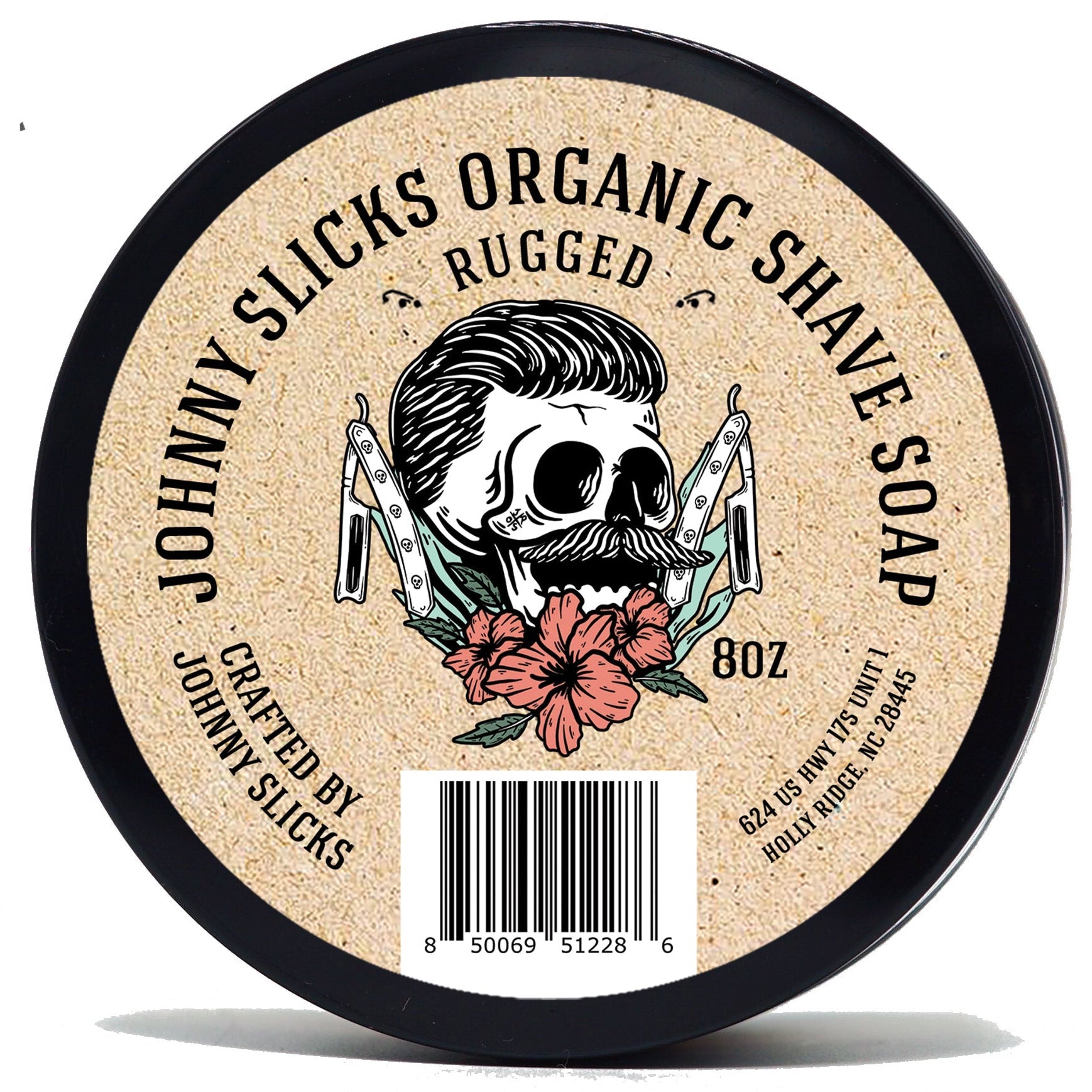 Johnny Slick Organic Shave Soap