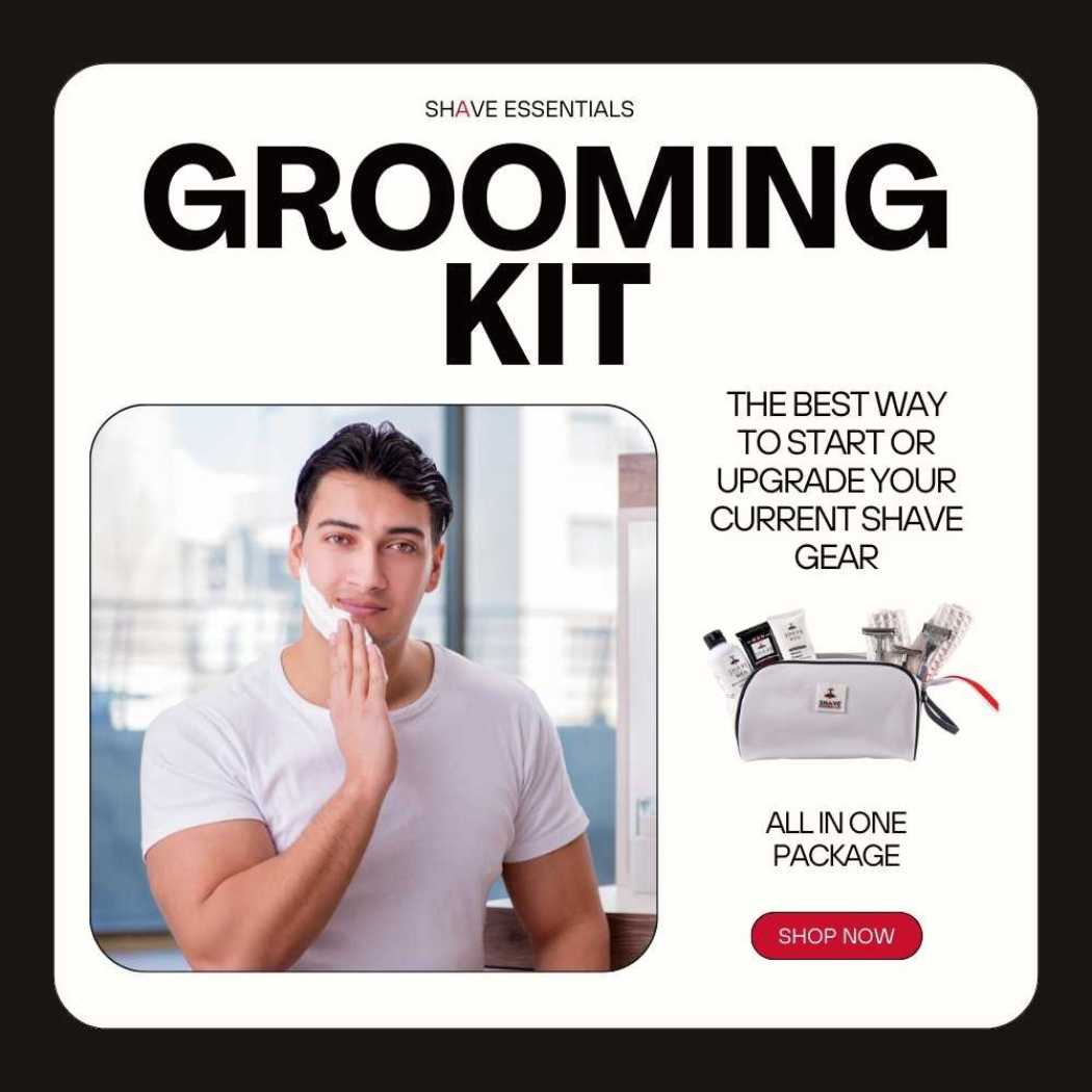 Shaving & Grooming Kit by Shave Essentials