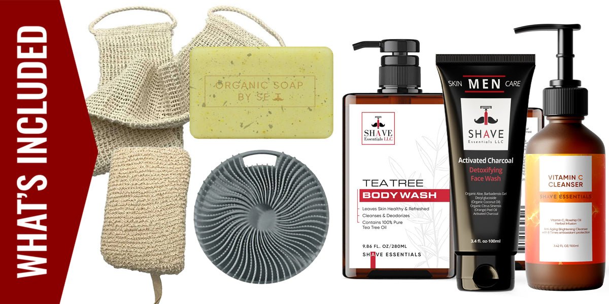 Shower Essentials Bundle by Shave Essentials