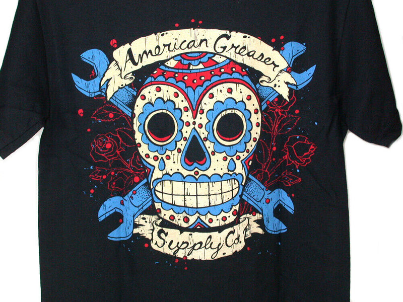 American Greaser Supply T-Shirt Art by Horsebites