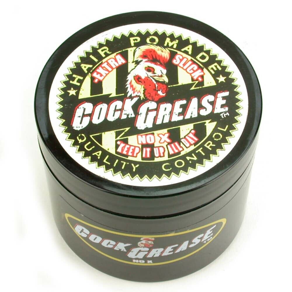 Cock Grease "No X" Light High Shine Hair Pomade