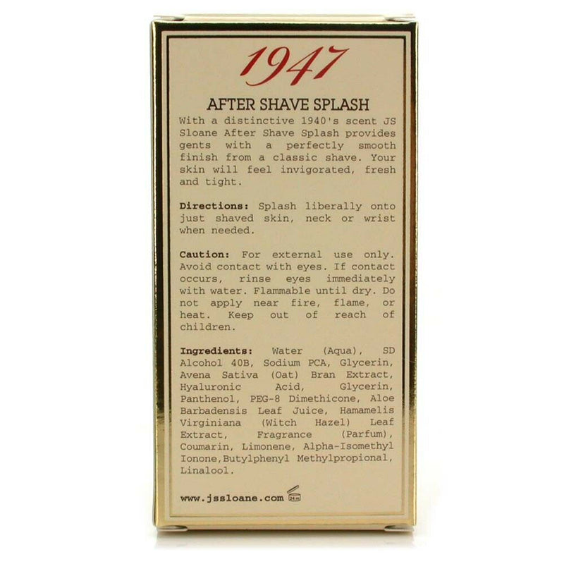 JS Sloane 1947 After Shave Splash