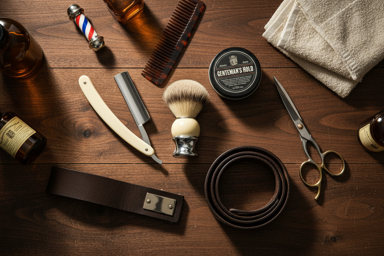 Classic Men's Barbershop Grooming Terms
