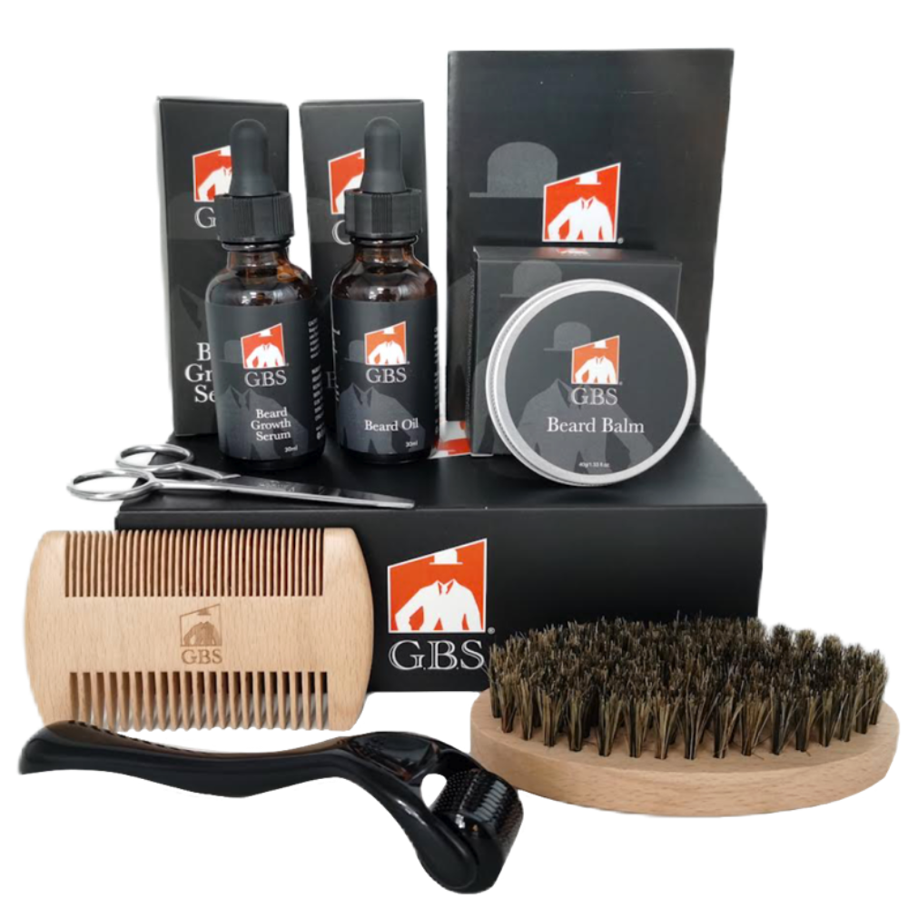 GBS Beard Growth Kit - Gents Fine Grooming Products