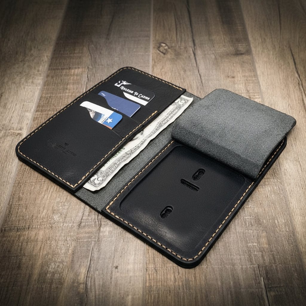 Police Badge Long Wallet