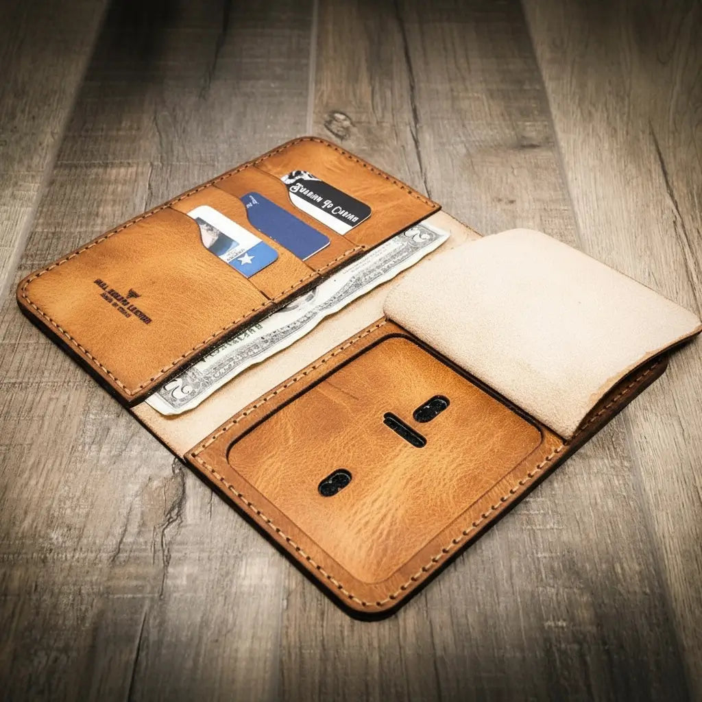 Police Badge Long Wallet