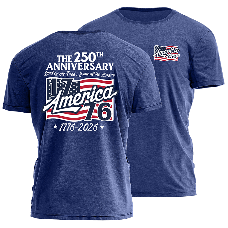 I Love My Freedom - 250th Anniversary 1776 Tee - 4595