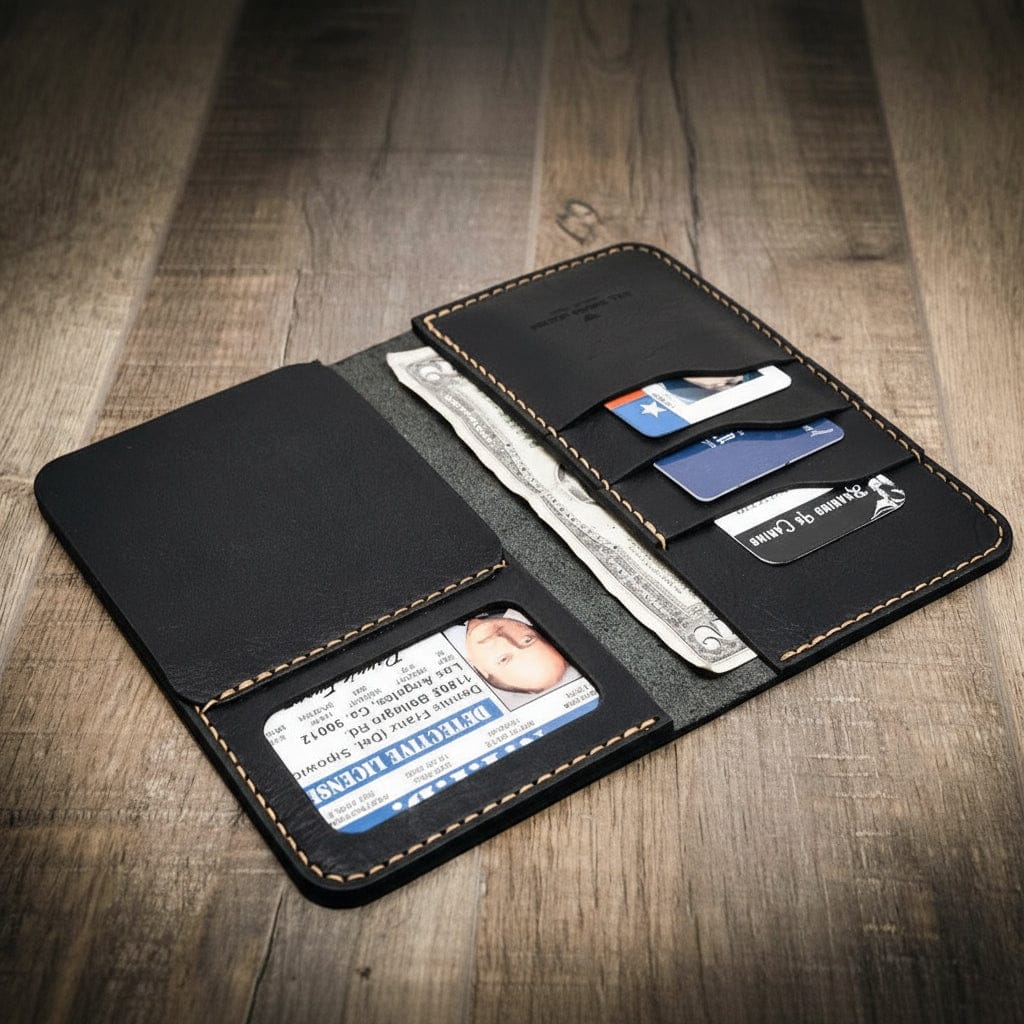 Police Badge Long Wallet