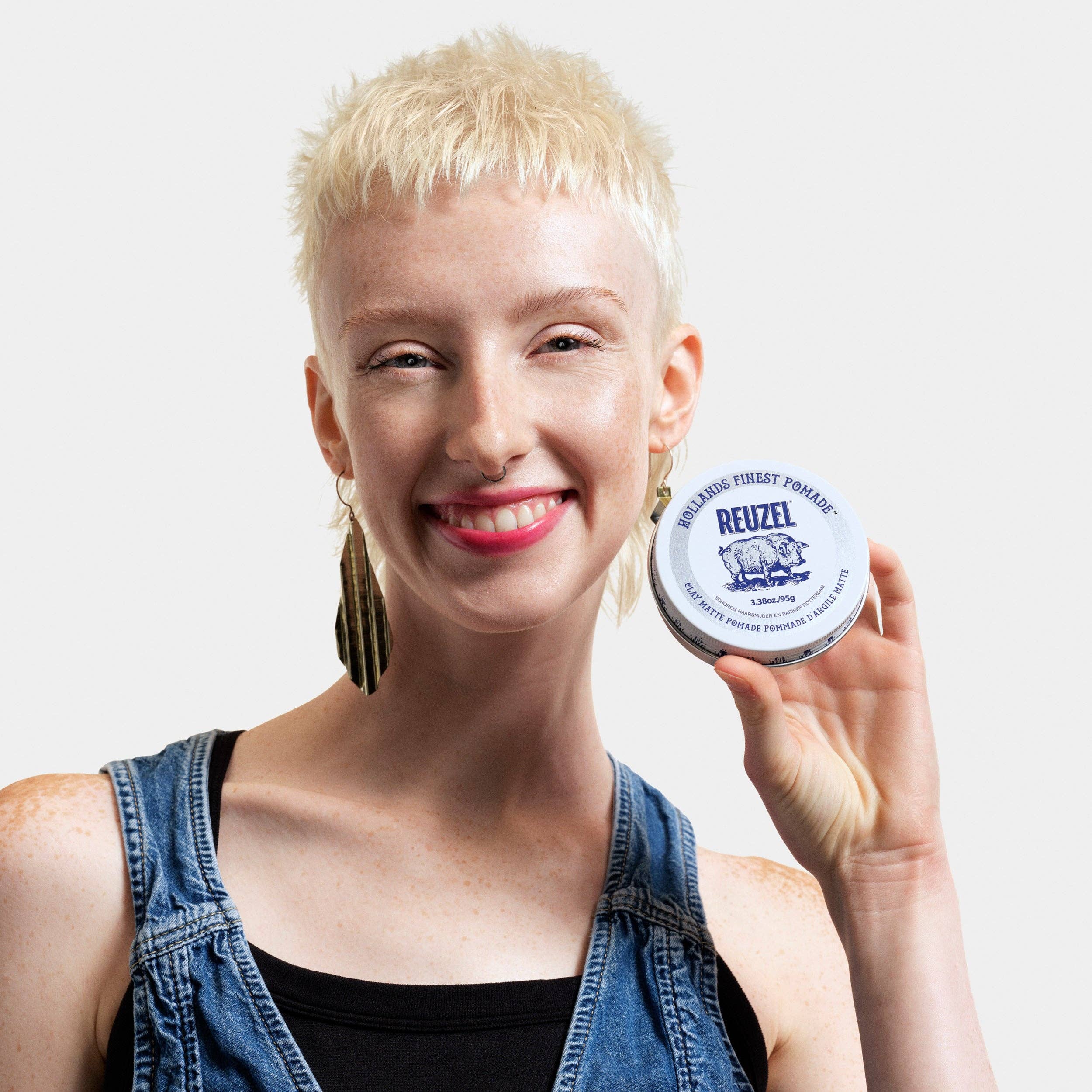 Reuzel Clay Water Soluble Matte Pomade