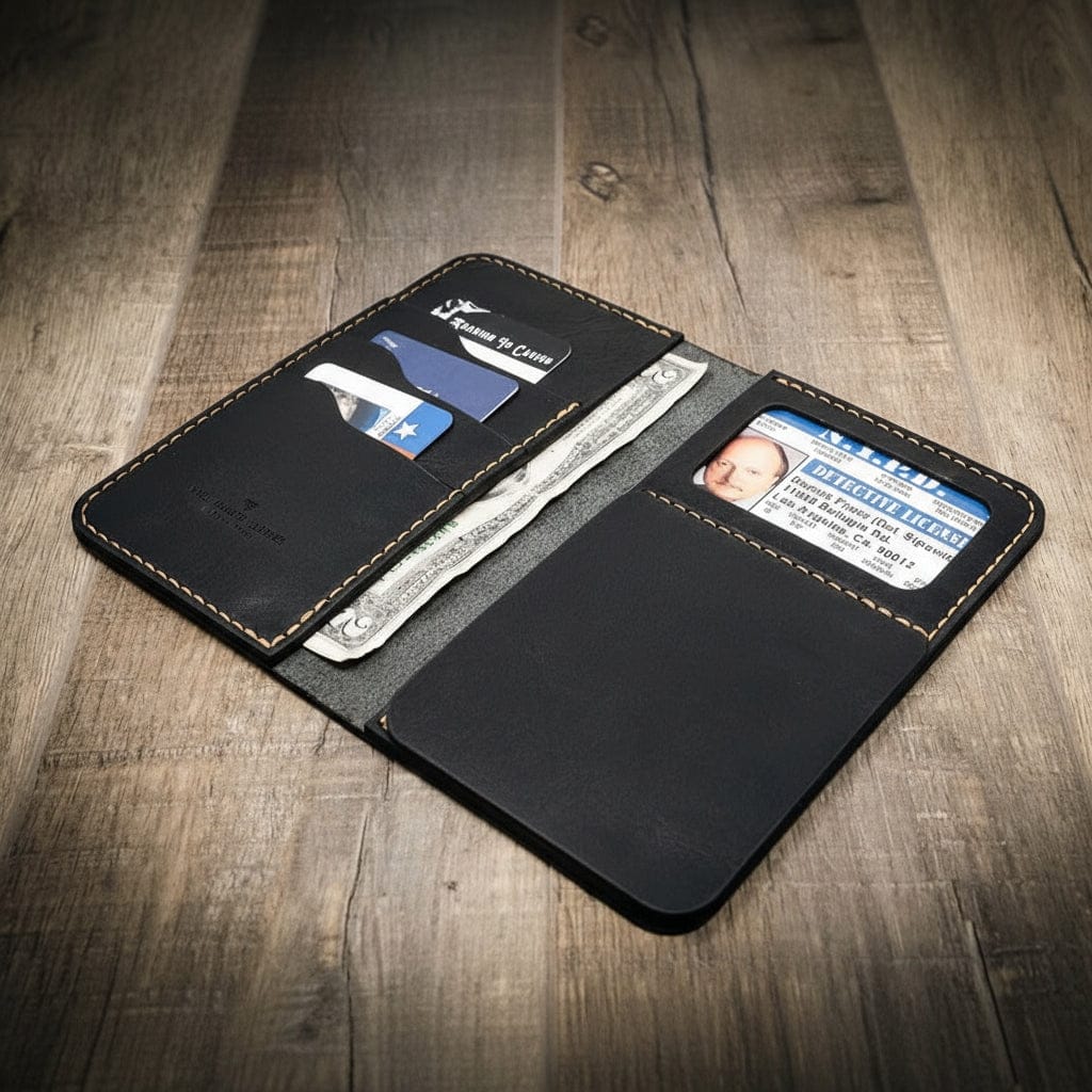 Police Badge Long Wallet