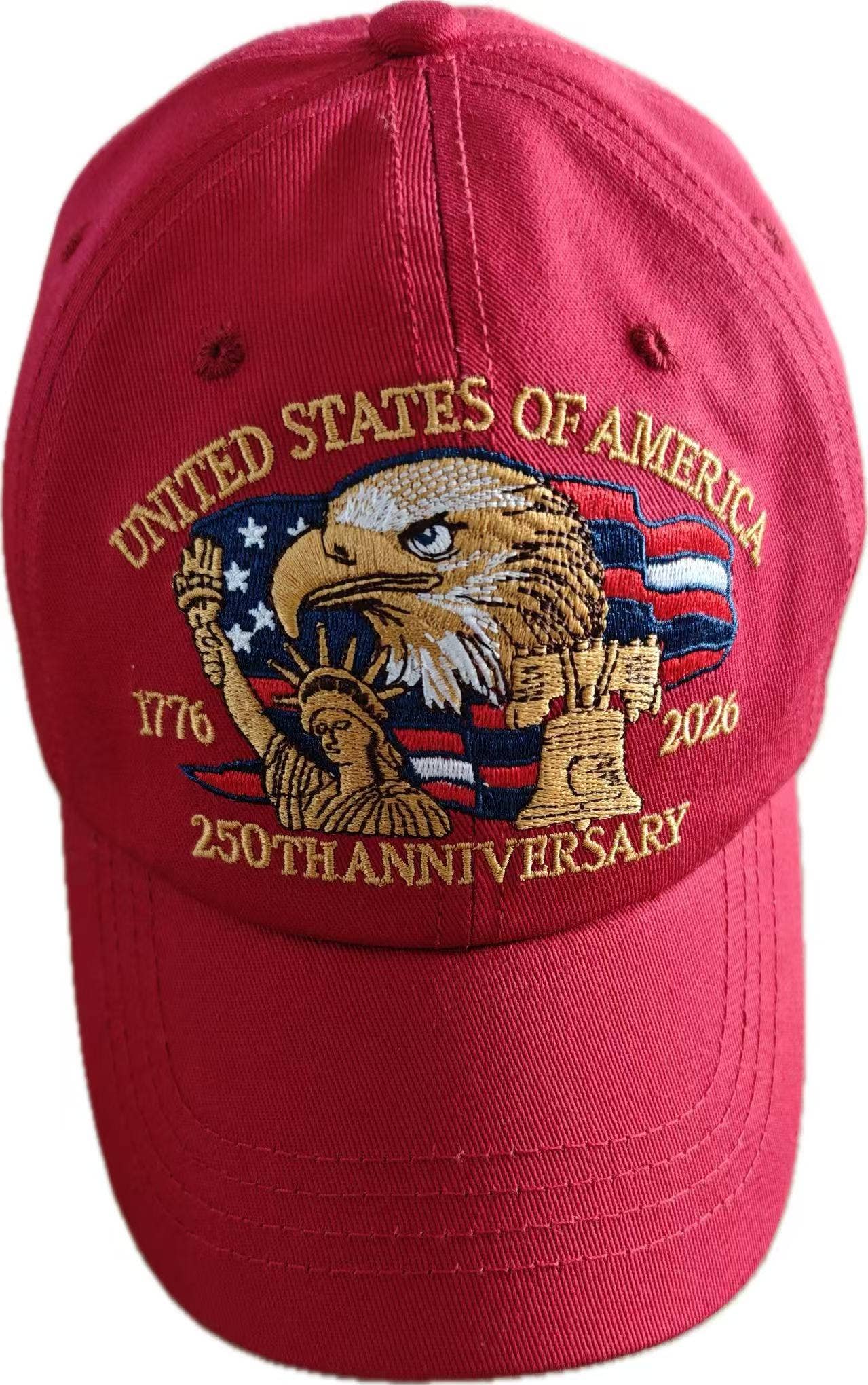 I Love My Freedom - United States - 250th Anniversary Red Hat - 4477