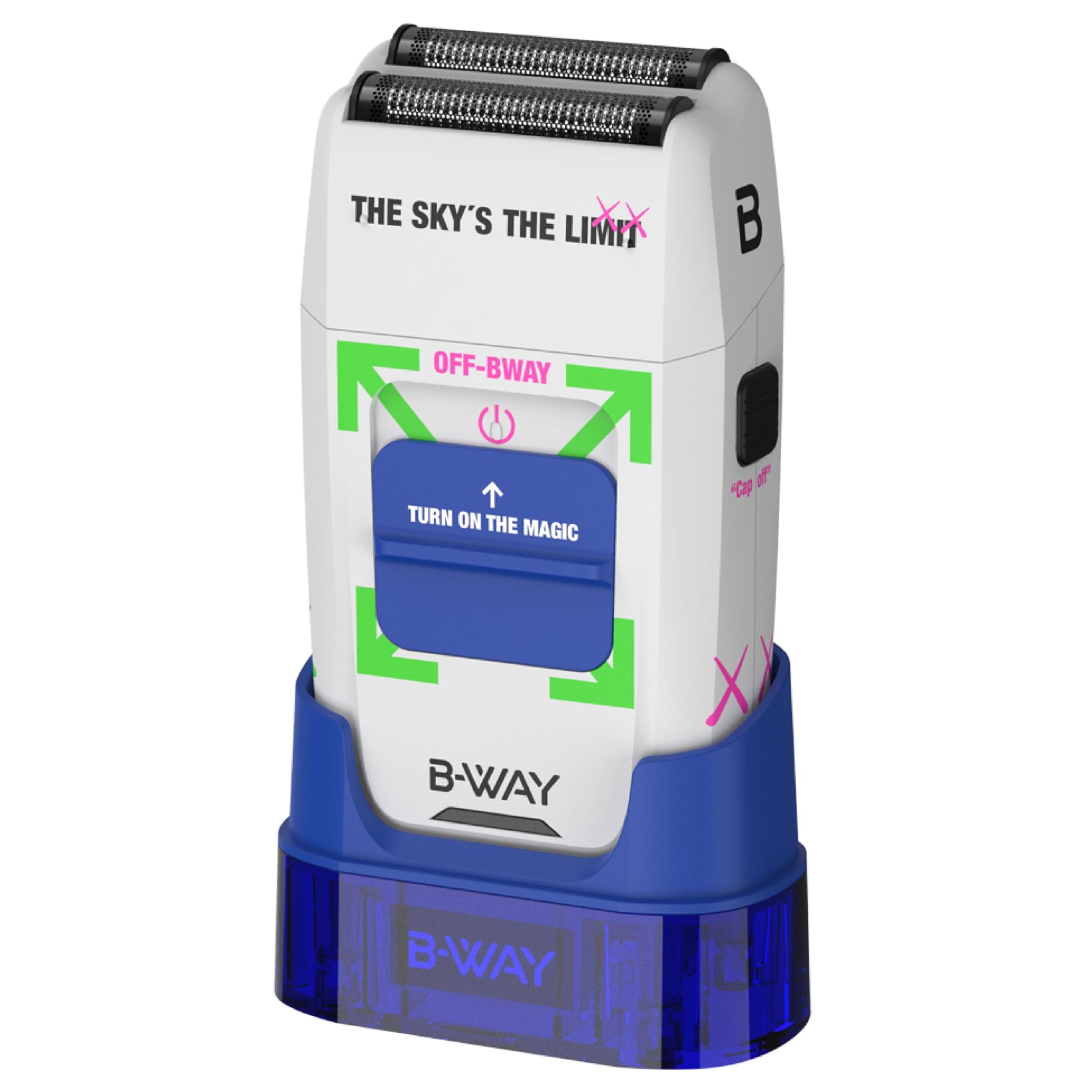 B-Way B10K Clipper, T-Pro Trimmer, Off-Shaver - 3 in 1 Set