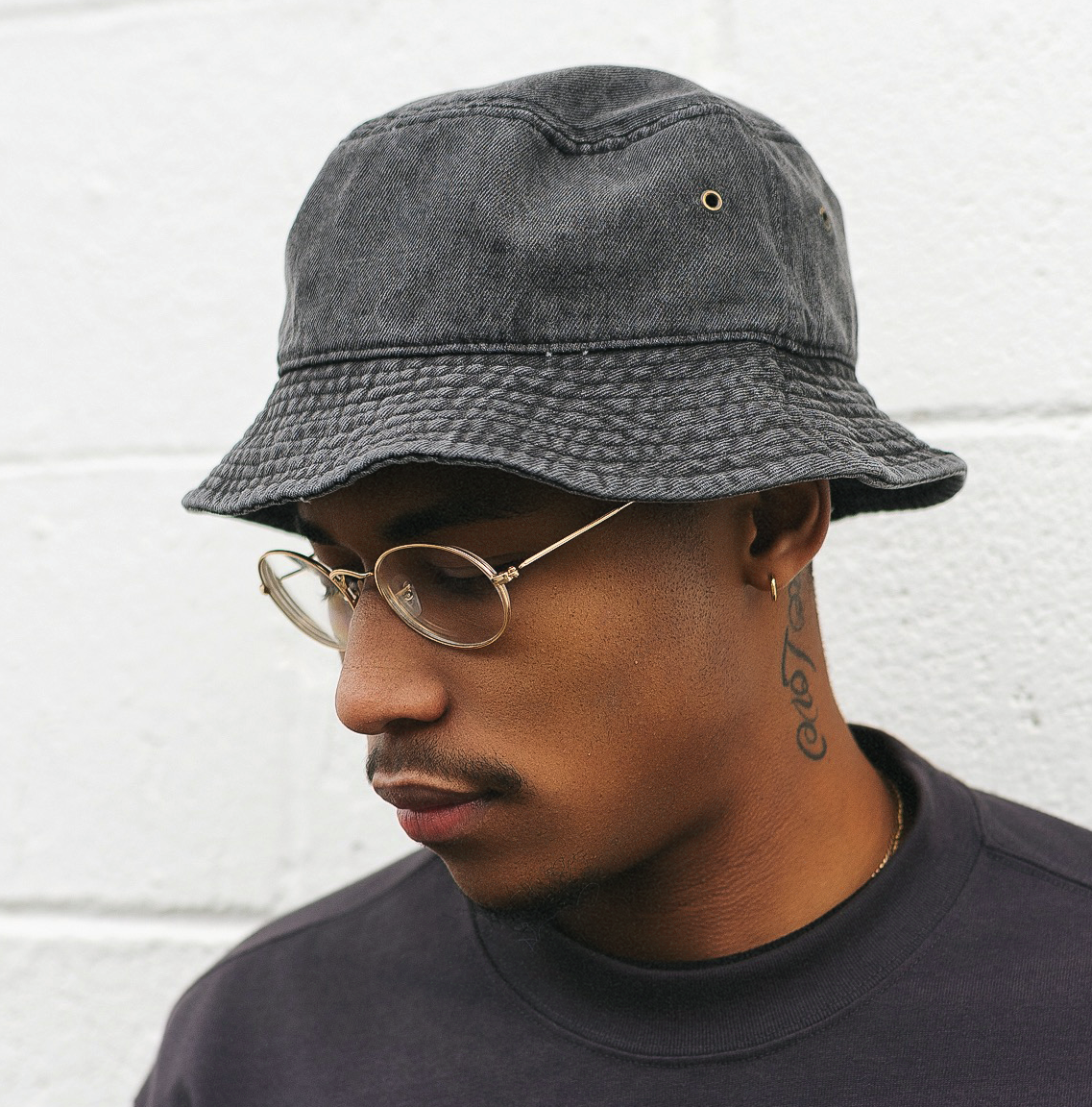 Denim Bucket Hat