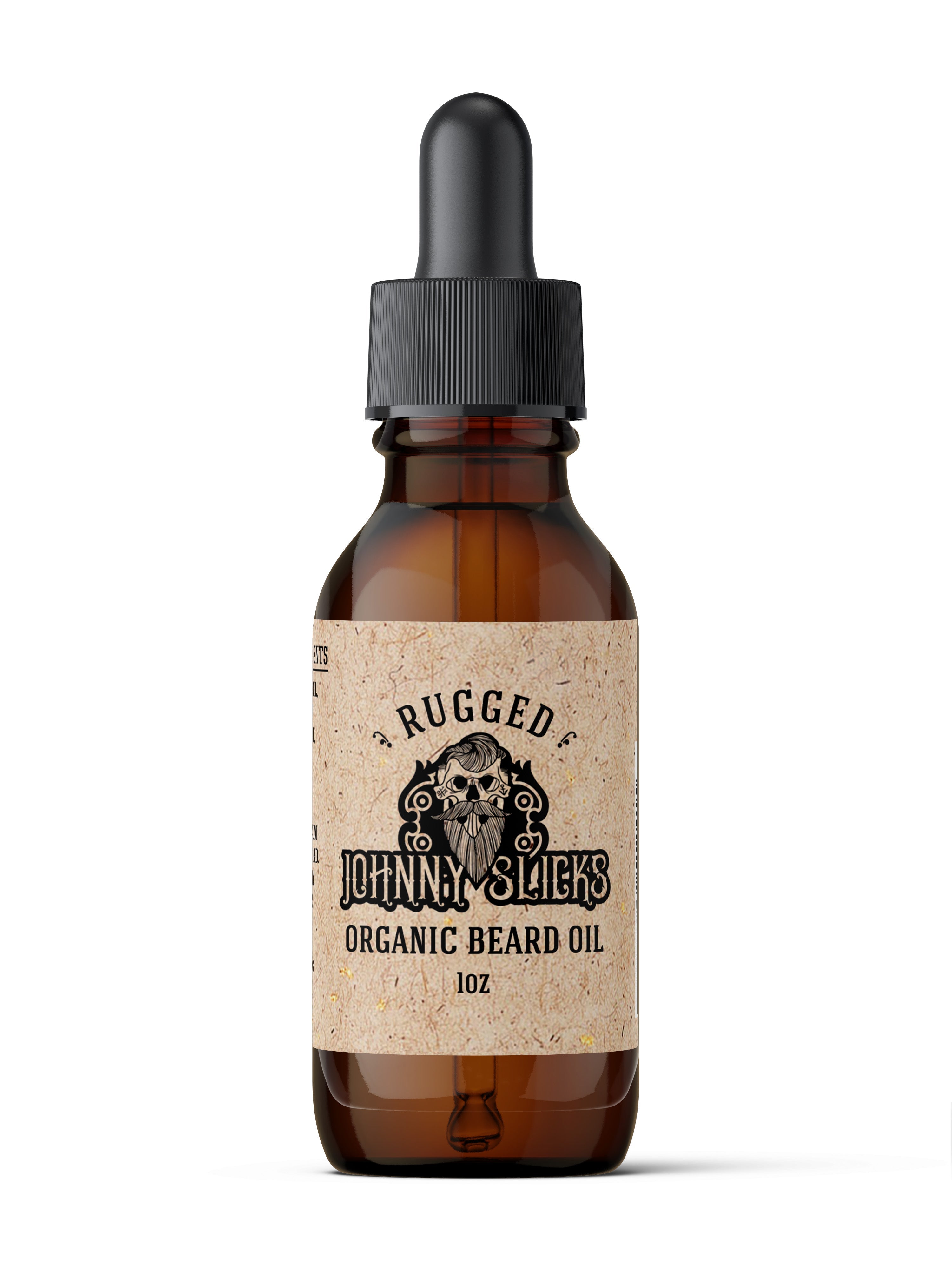 Organic Beard Oil Rugged 1oz - Johnny Slicks