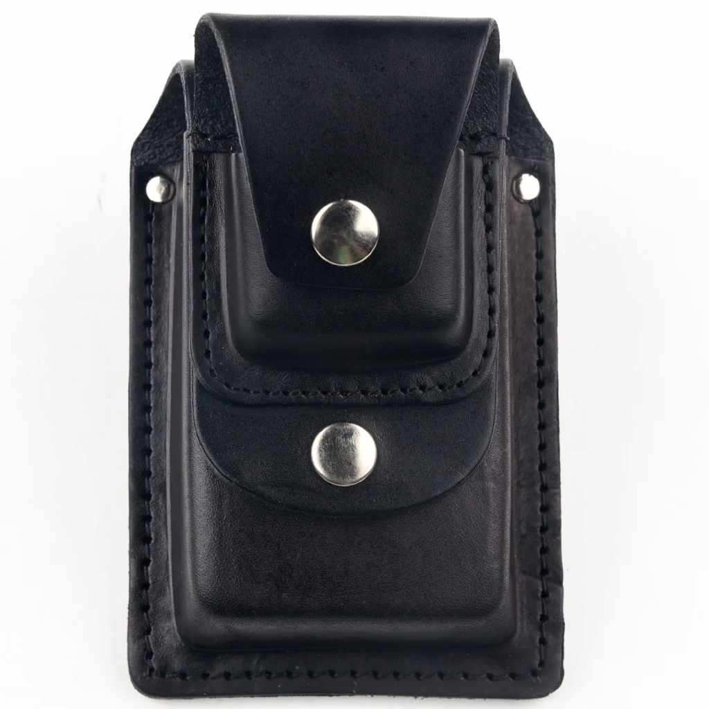 Cigarette & Lighter Case - Black