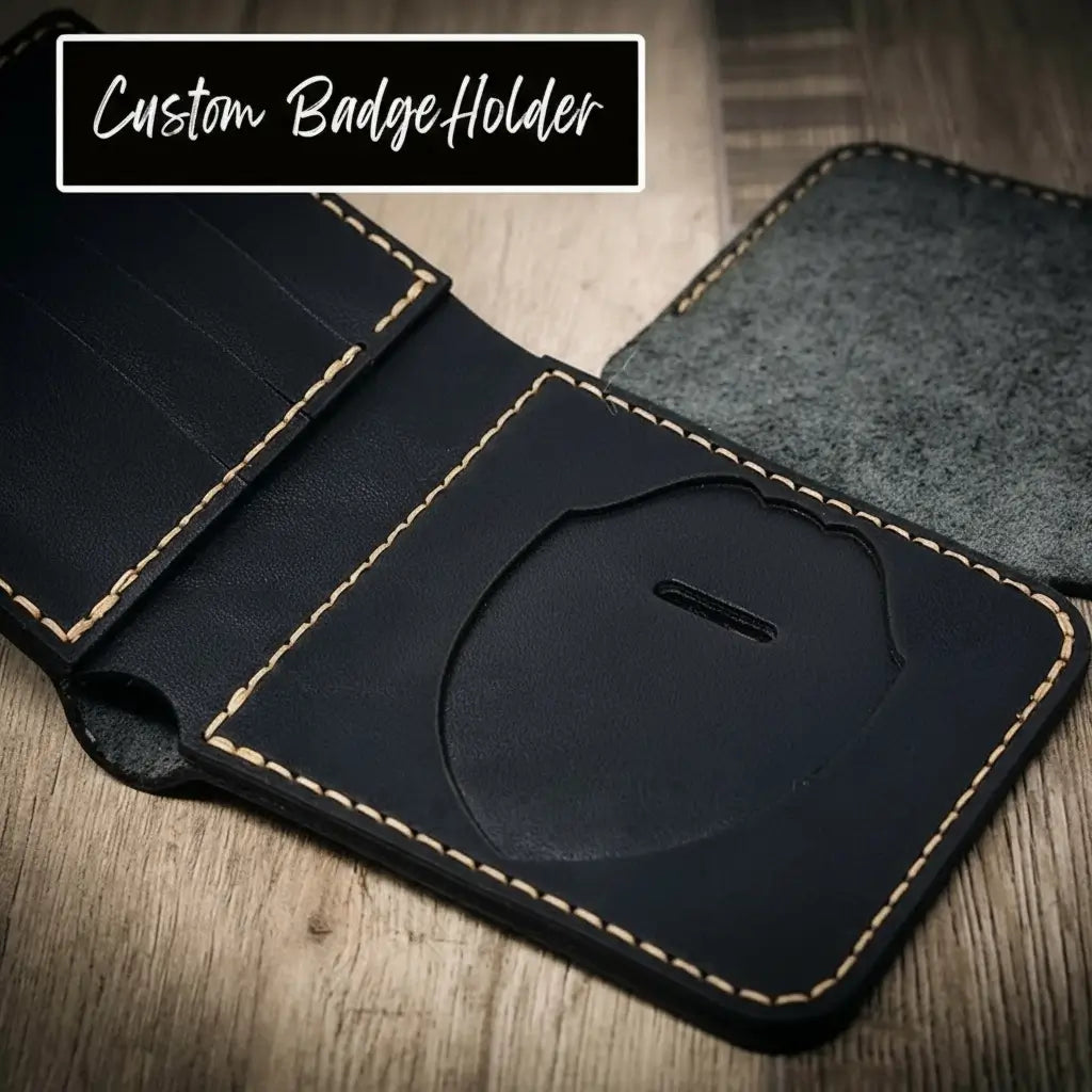 Police Badge Long Wallet