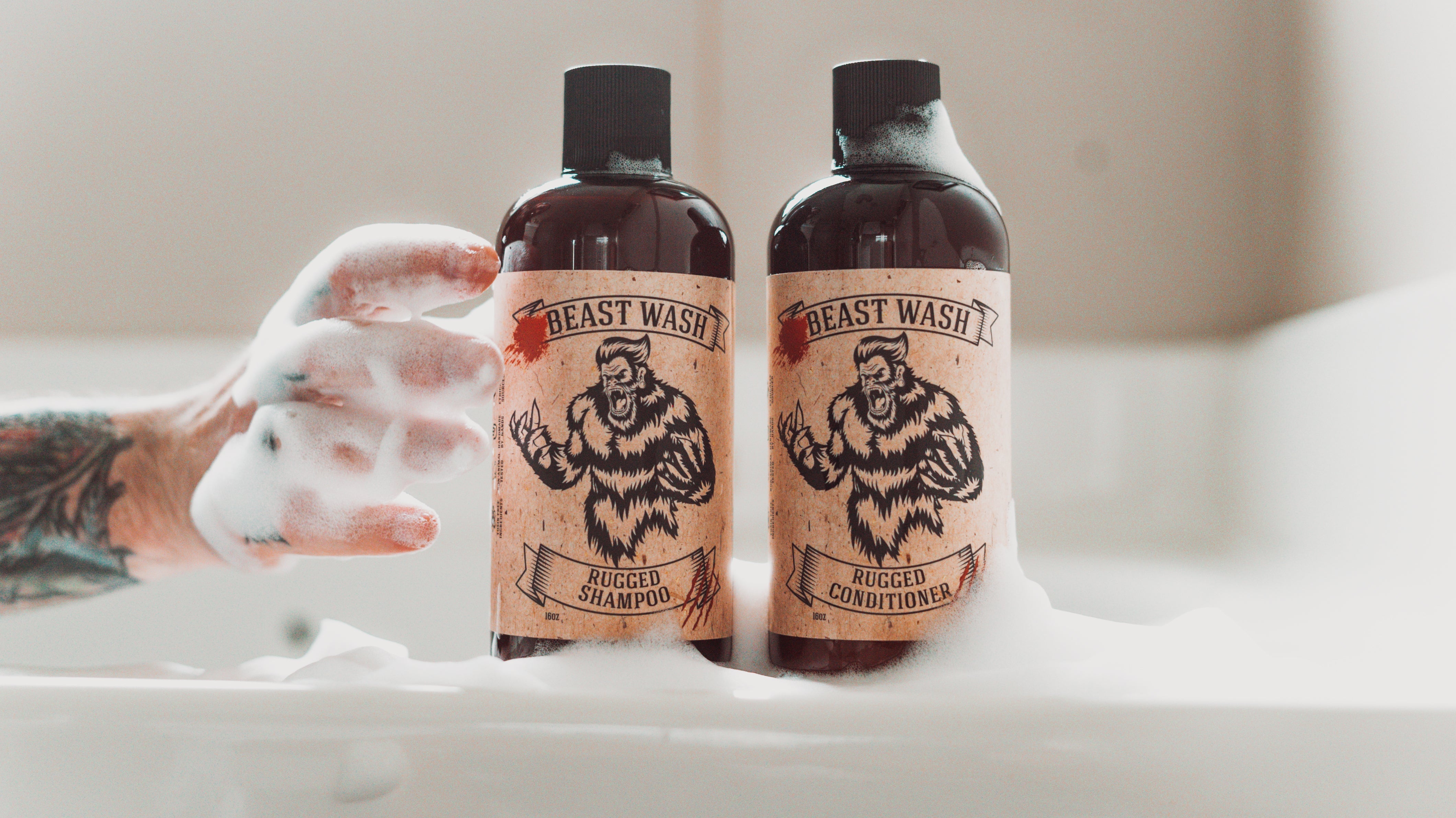 Beast Wash Shampoo by Johnny Slicks