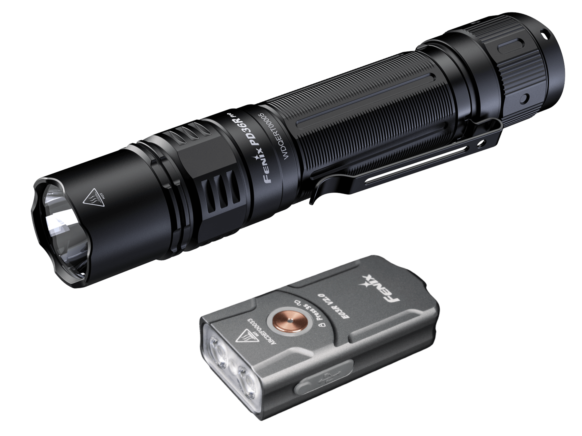 Fenix PD36R Pro 2800 Lumen Flashlight + FREE E03R V2 Keychain Light