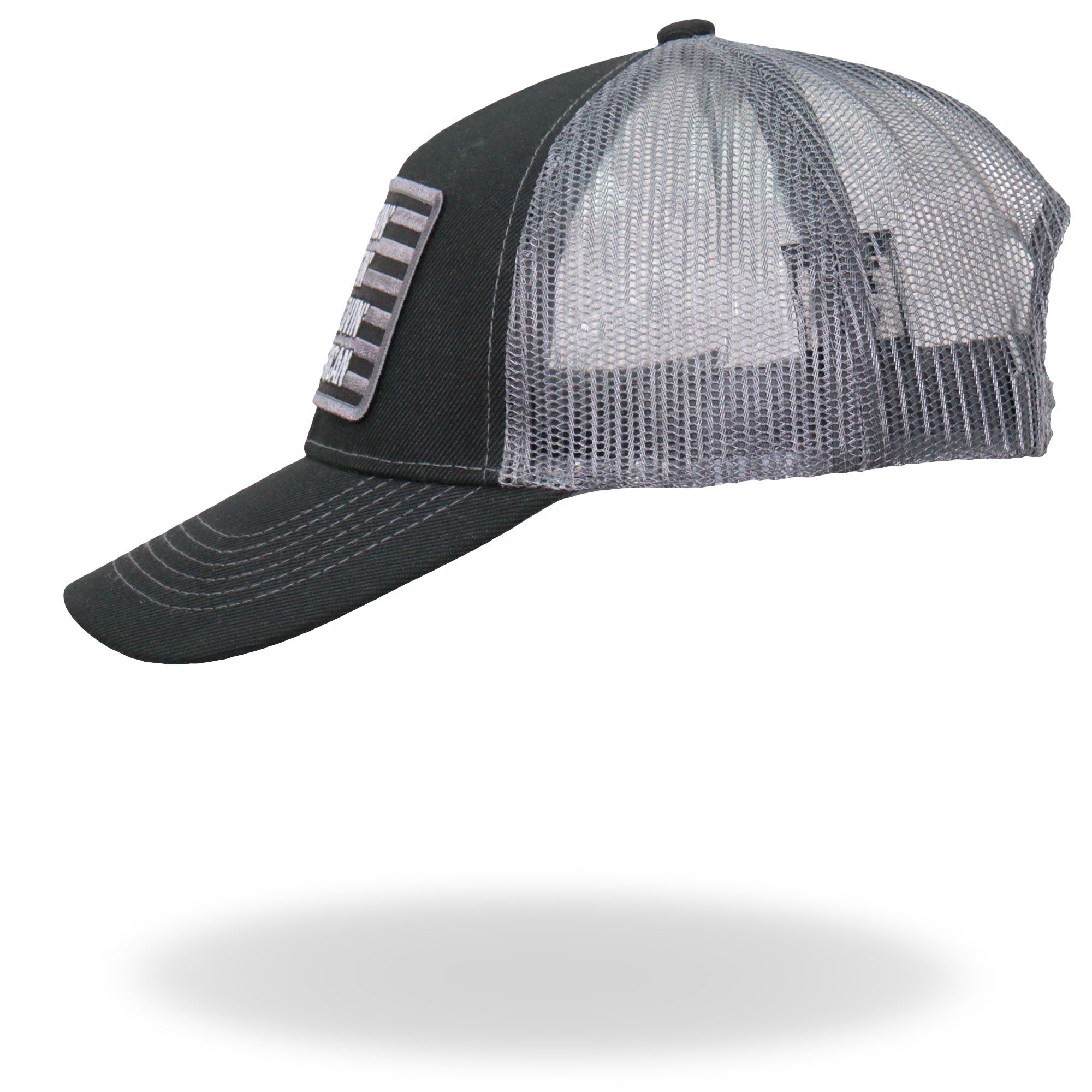 Hot Leathers GSH1032 God Fearin' Gun Totin' Freedom Lovin' Real American Trucker Hat