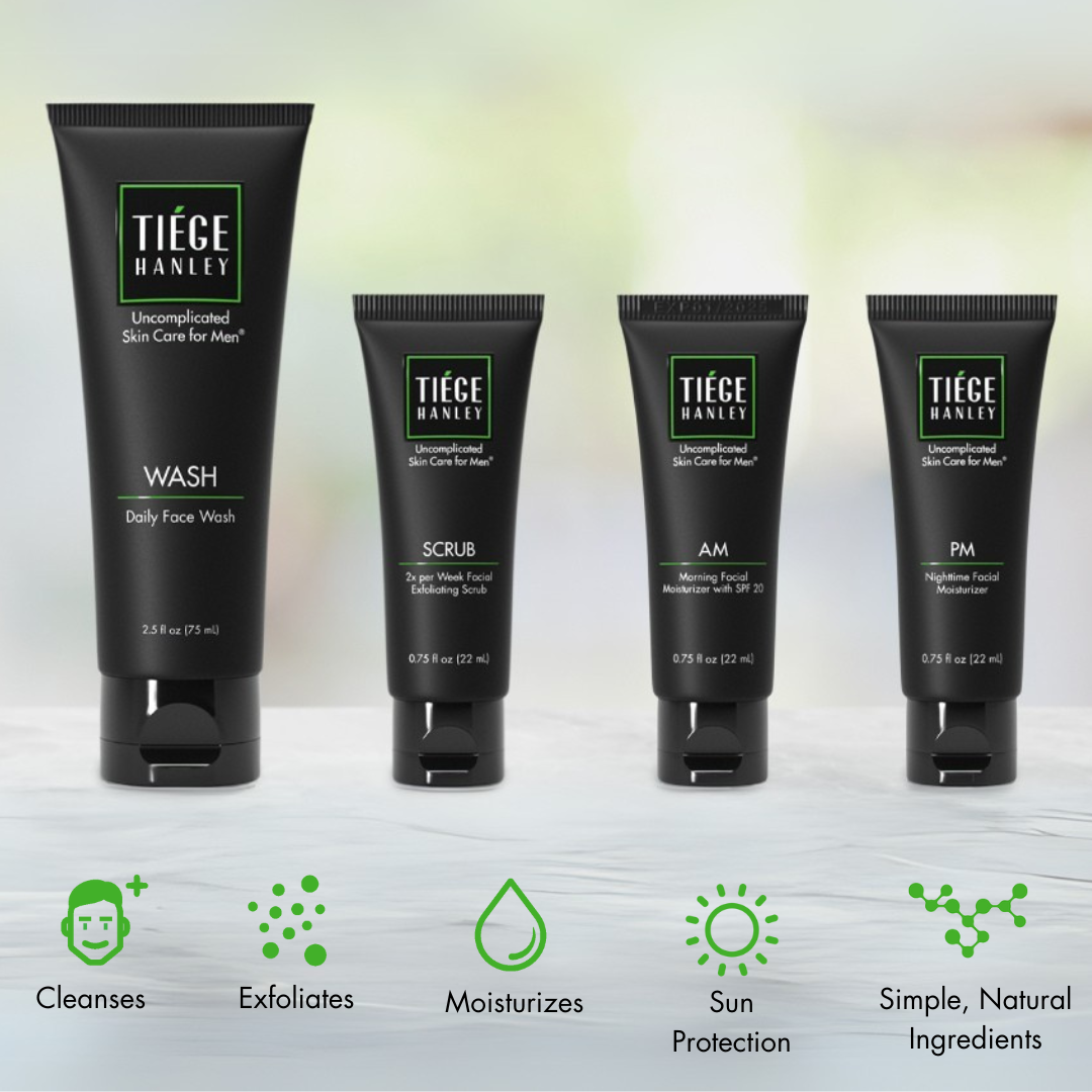 The Essential Skin Care Routine for Men by Tiege Hanley