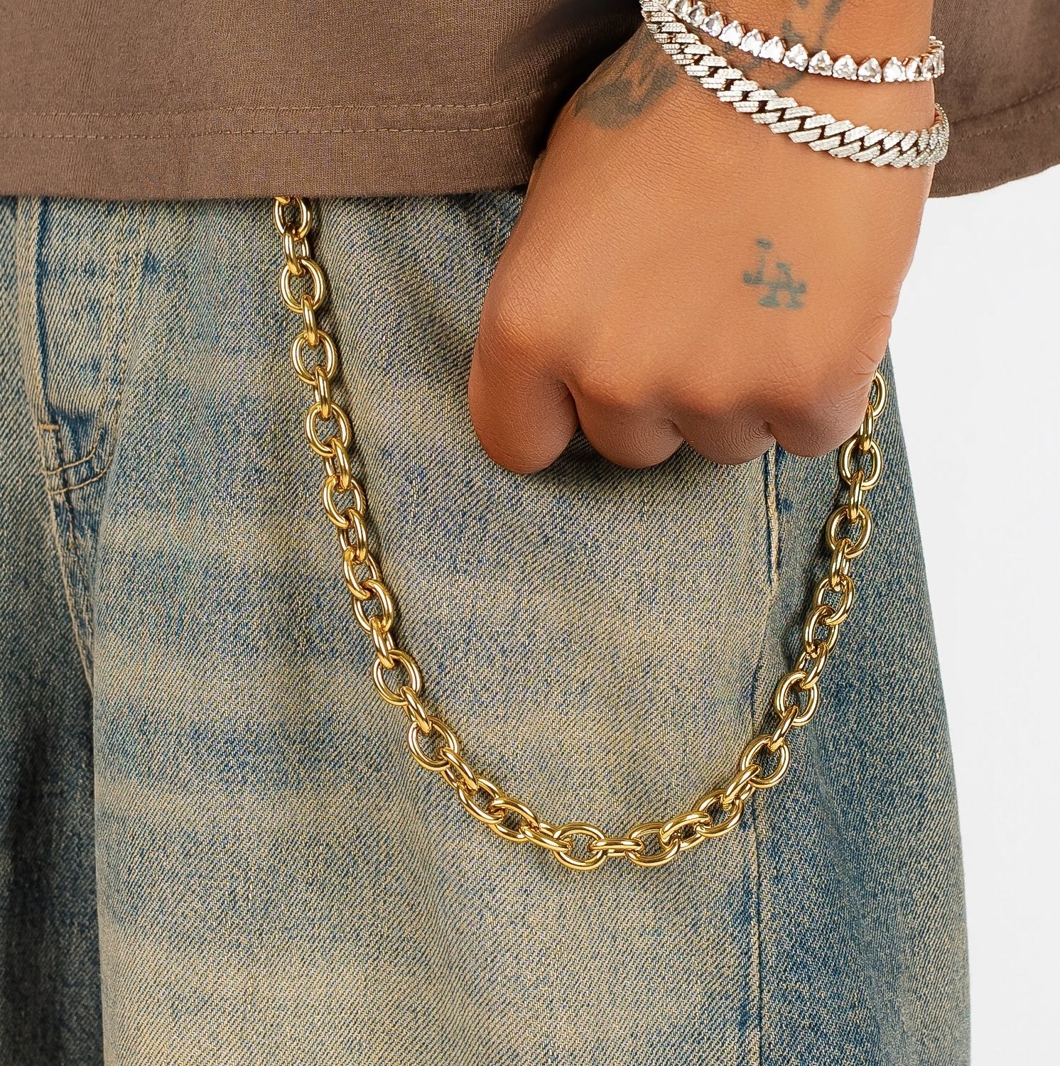 Biker Chain Gold Rush