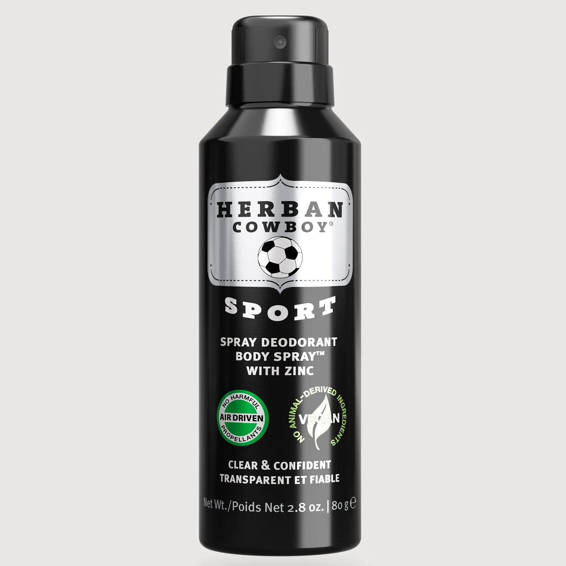 Sport Spray Deodorant by Herban Cowboy