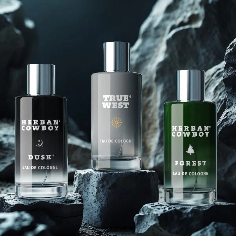 Herban Cowboy Cologne Trio