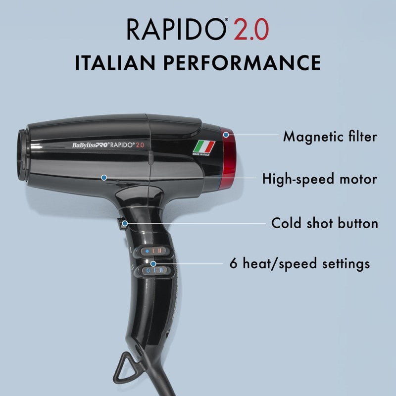 Babylisspro Hit Speed Papido 2.0 Dryer (#BRAP2)
