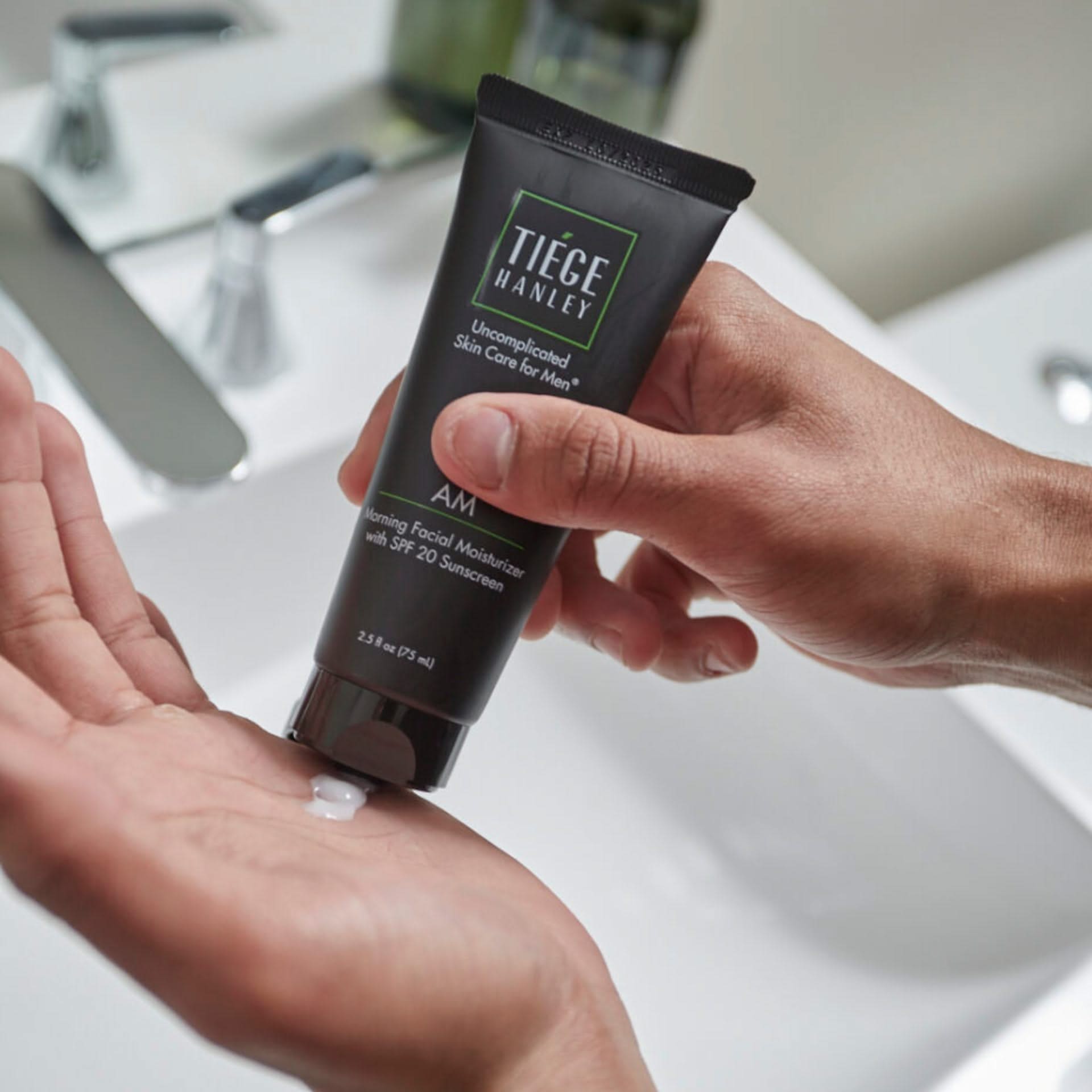 Morning Moisturizer with SPF for Men by Tiege Hanley