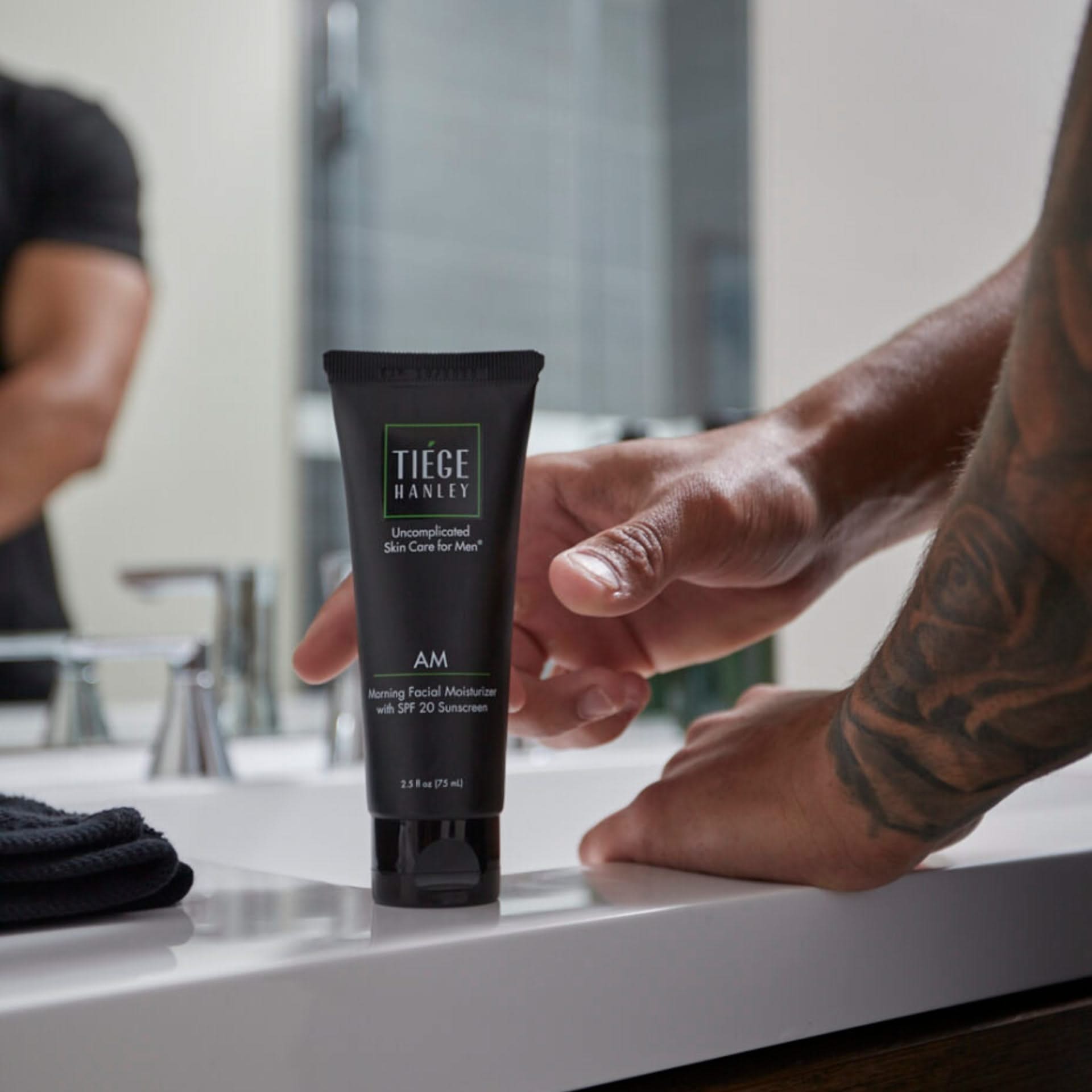 Morning Moisturizer with SPF for Men by Tiege Hanley