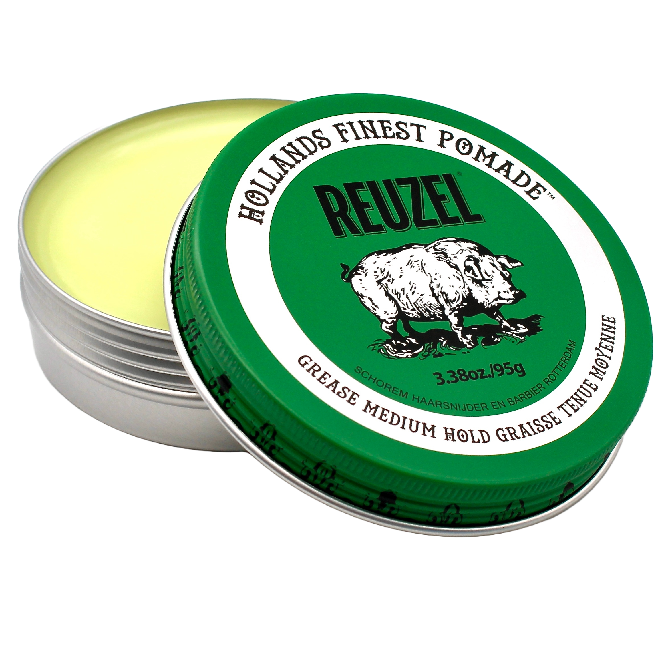 Reuzel - Green Oil Based Medium Pomade Grease